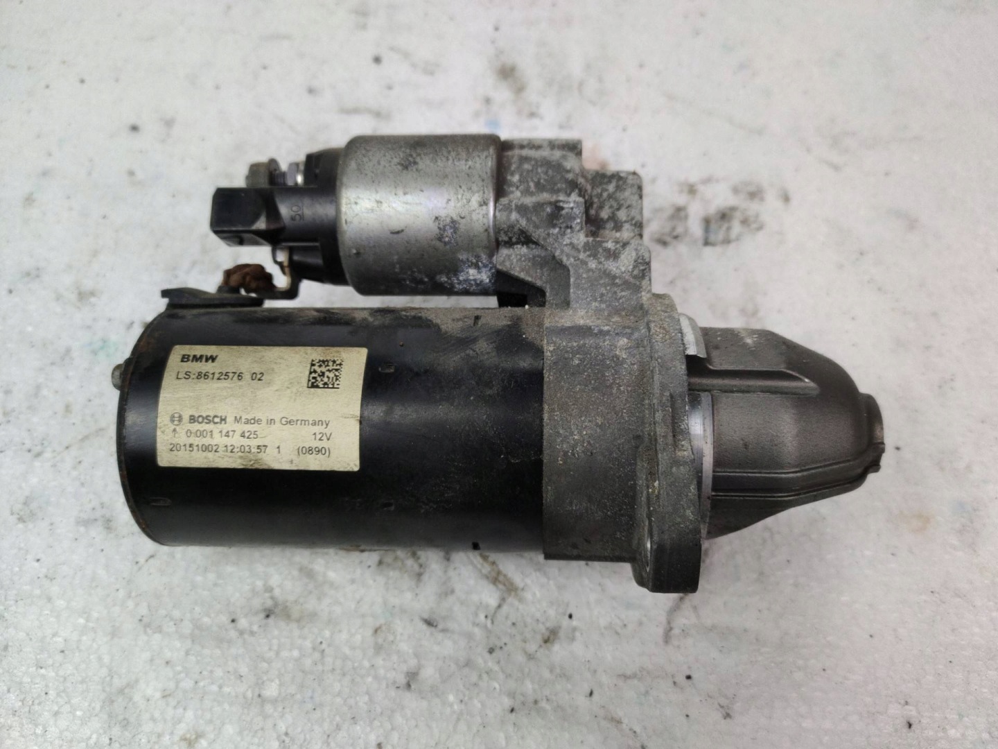 starter BMW 5 F10 2016 861257602