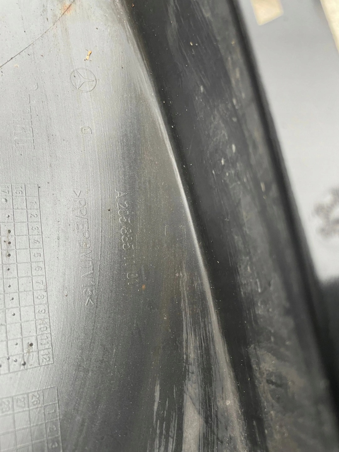 Mercedes-Benz C W205 Lift 19- bumper front front
