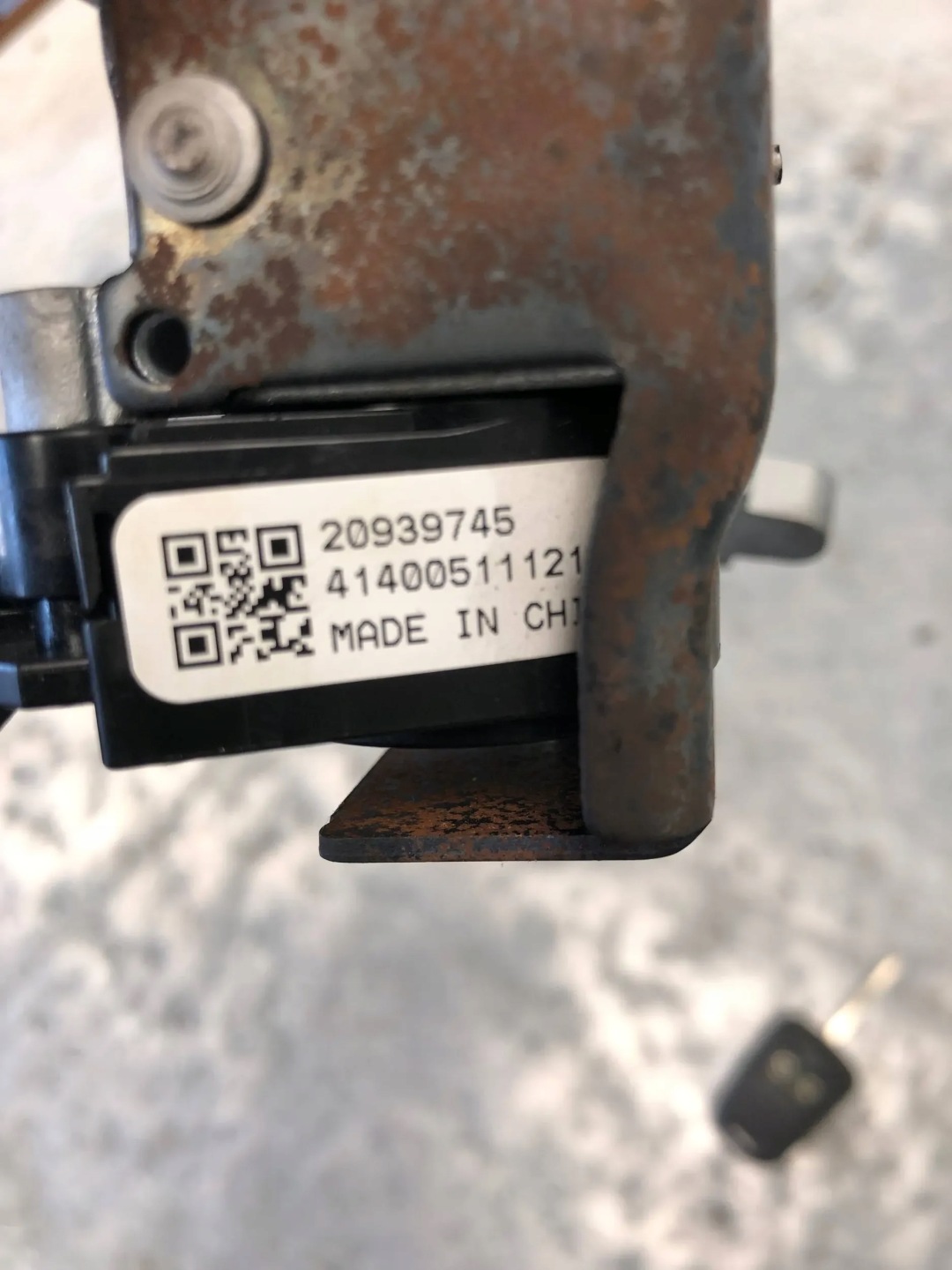 ignition + key OPEL ASTRA J 20939745