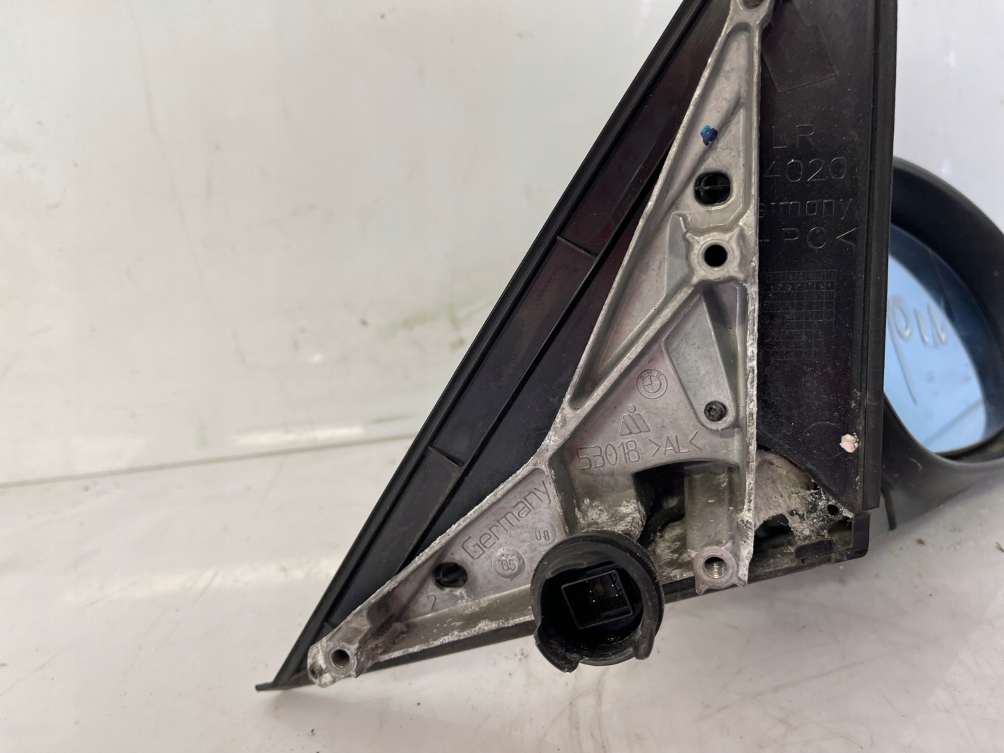 BMW E87 mirror right exterior 5 PIN SCHWARZ 2 668/9