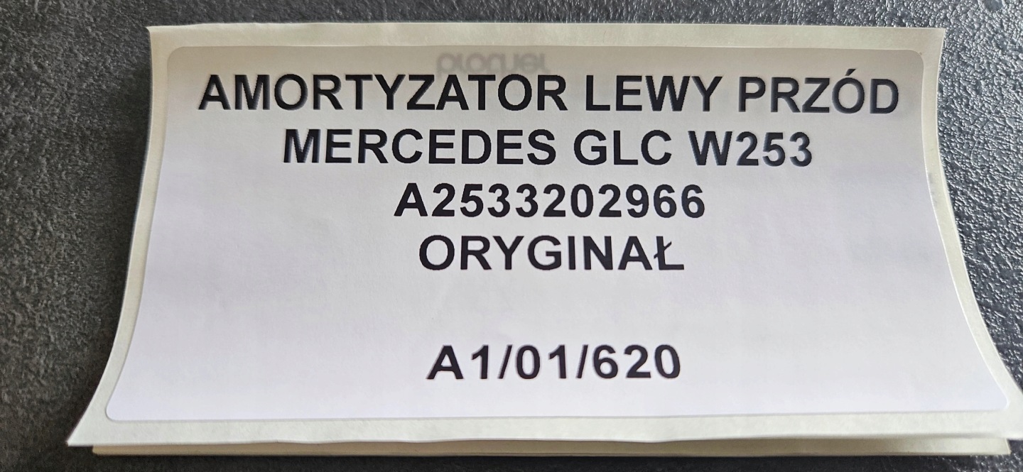shock absorber left front MERCEDES GLC W253