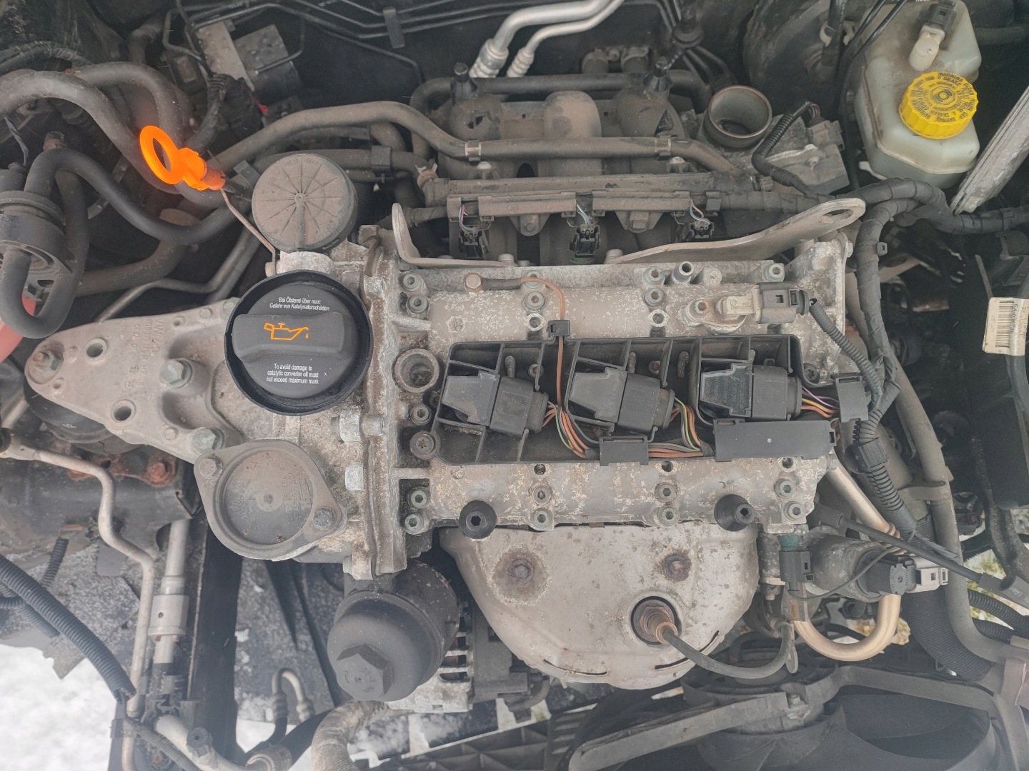 POLO 9N LIFT FOX engine complete 1.2 12V BME 148tys km - W AUCIE FILM