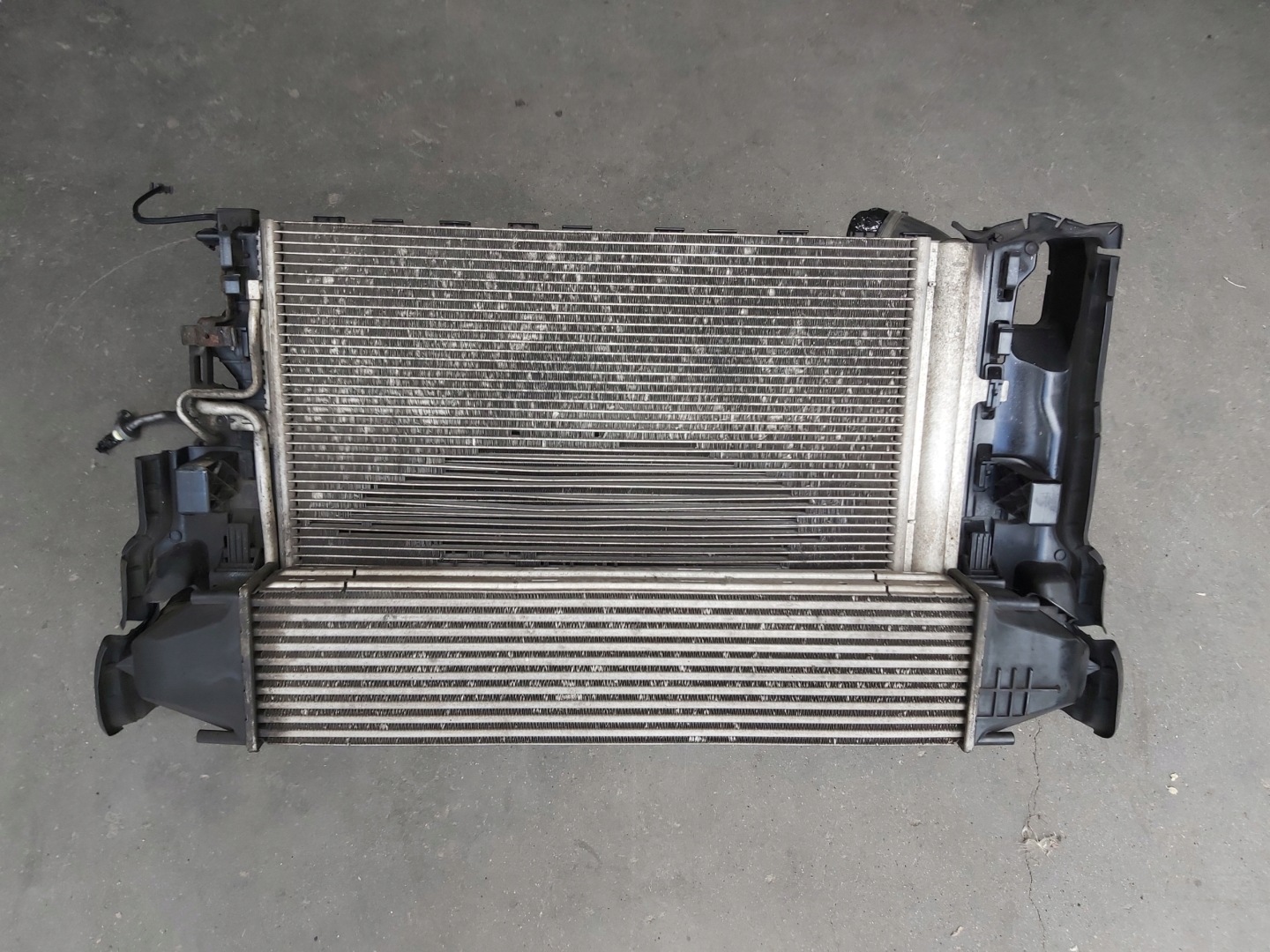 chladiče ventilátor KOMPLET VOLVO XC70 II 2.4 D5