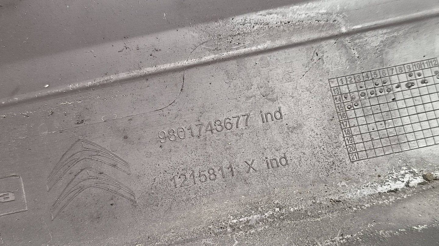 DEKOR moulding 9801743677 CITROEN C4 CACTUS