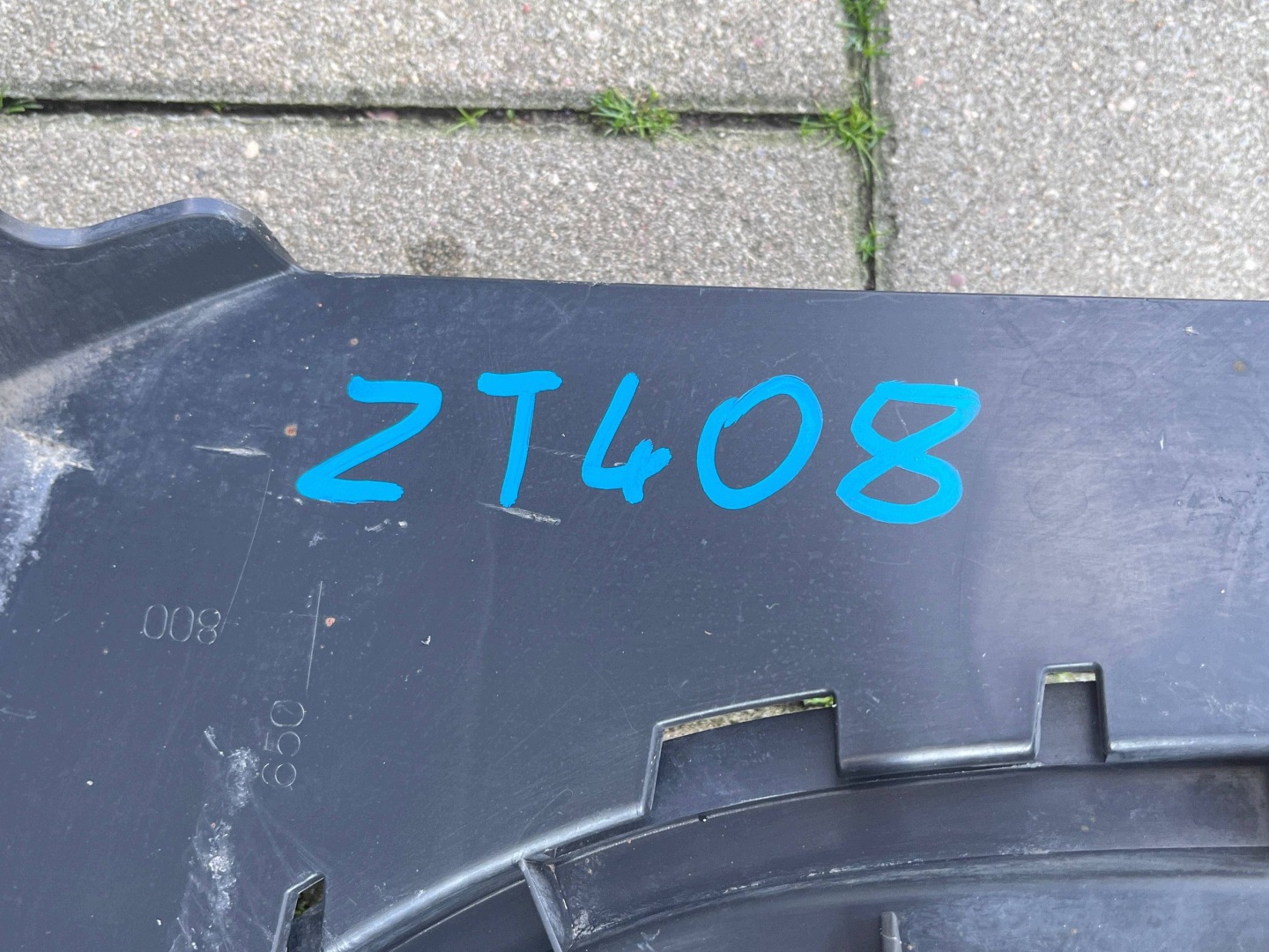 VW T7 7T0 spoiler doplněk DOL nárazníku předek předního 7T0807651B