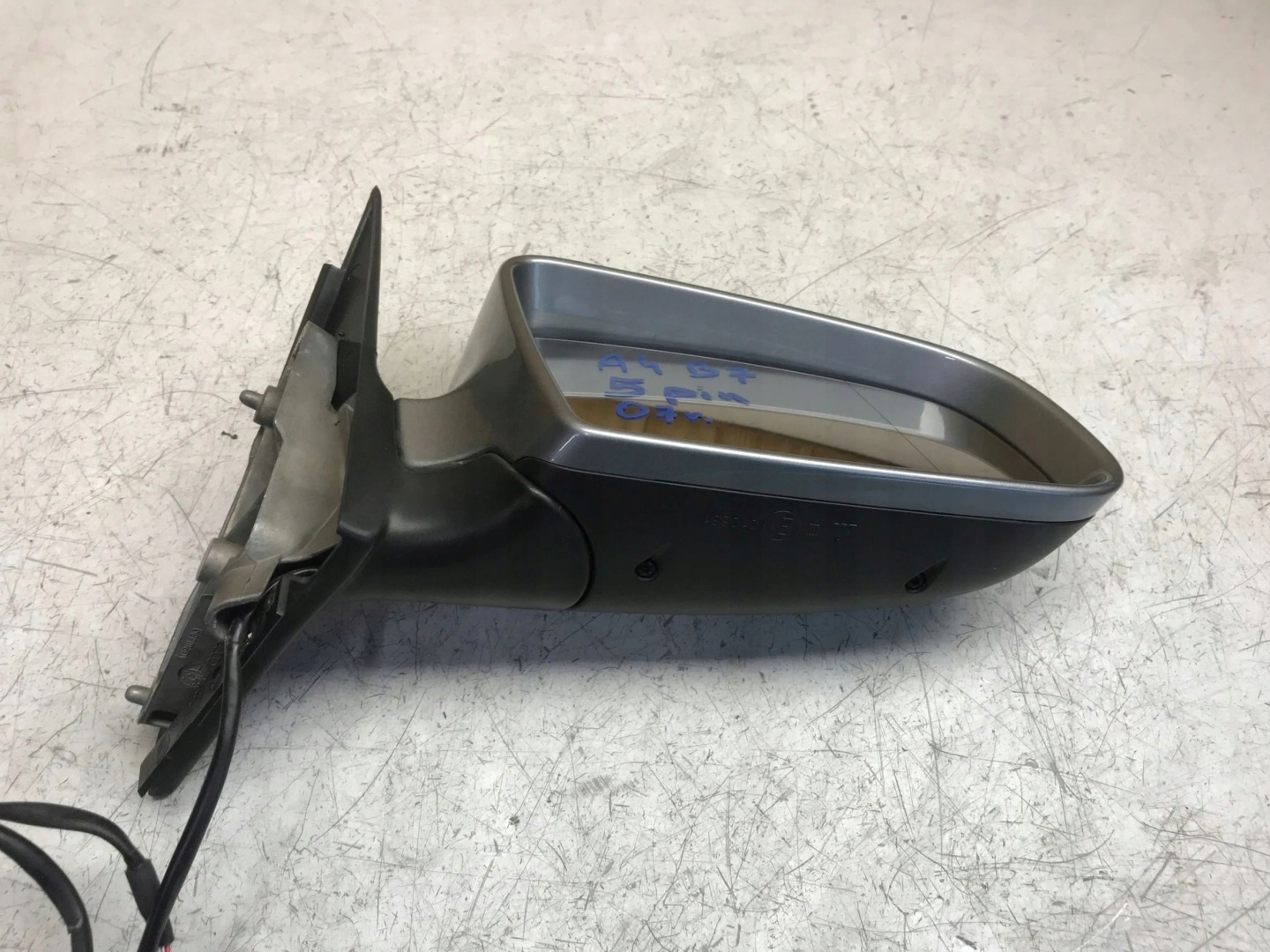 mirror right 5 PIN AUDI A4 B7 07r EUROPA