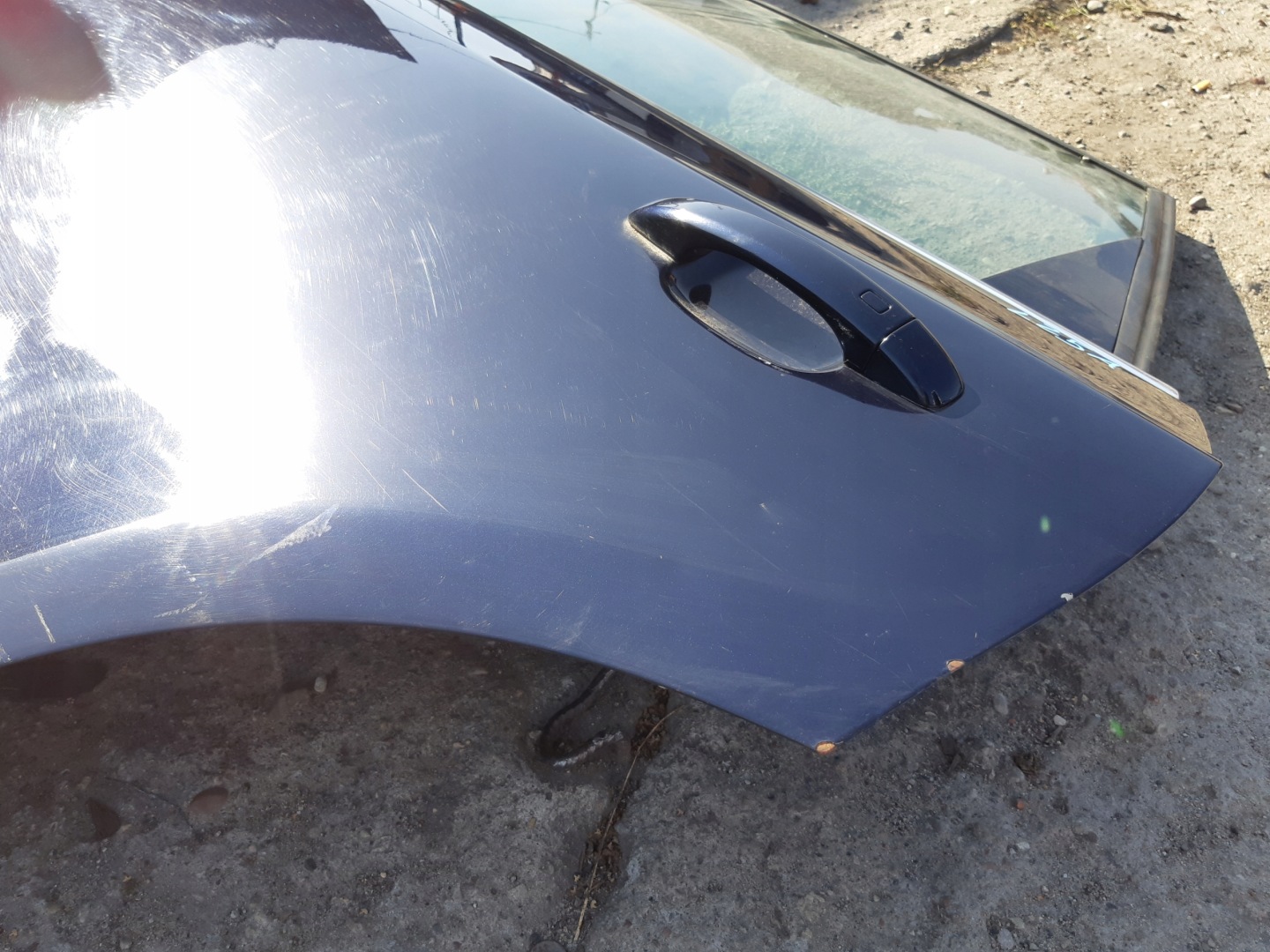 AUDI Q5 8R door left rear. left rear part LZ5A