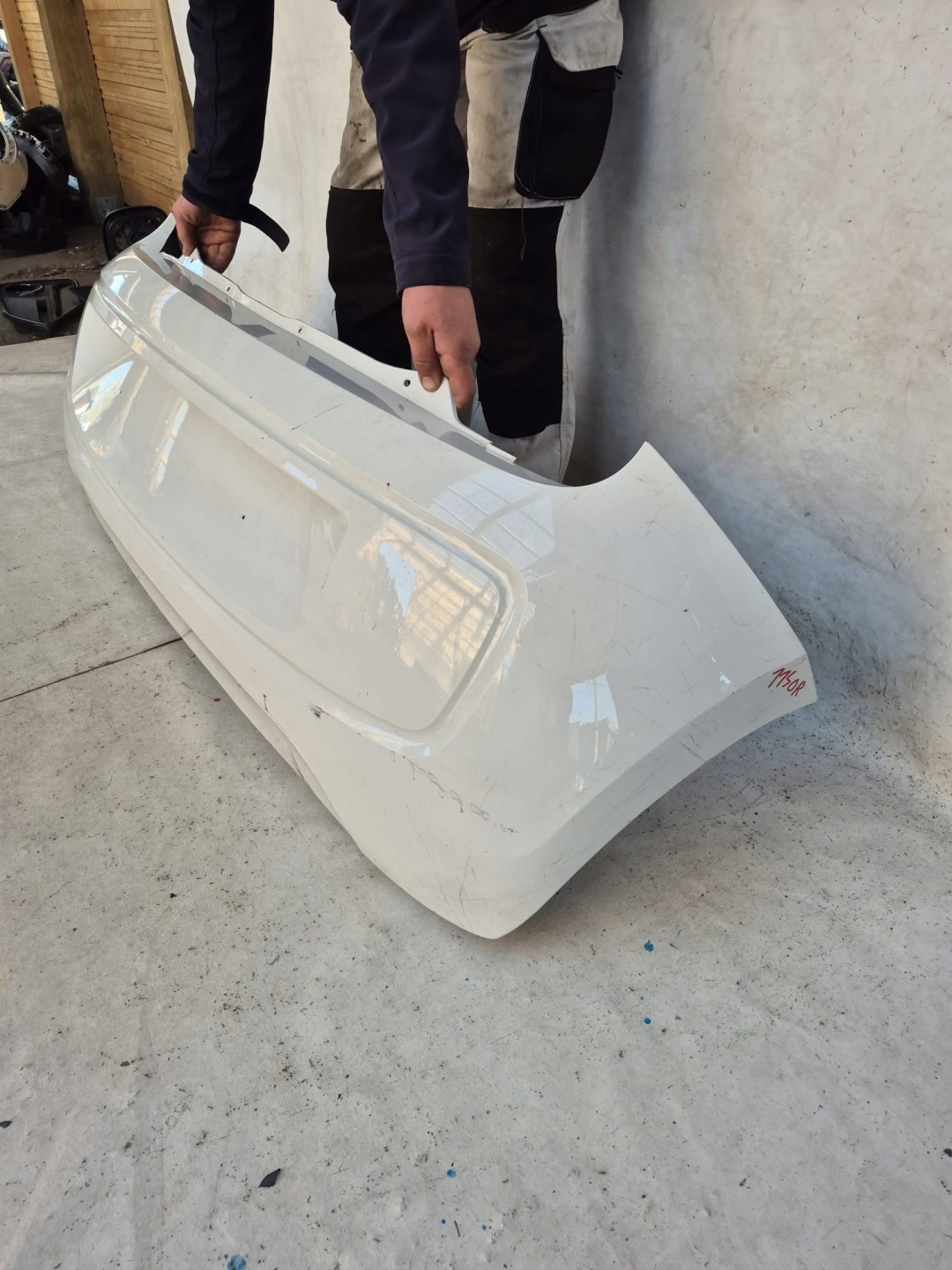 VW UP 11-16 bumper rear part rear
