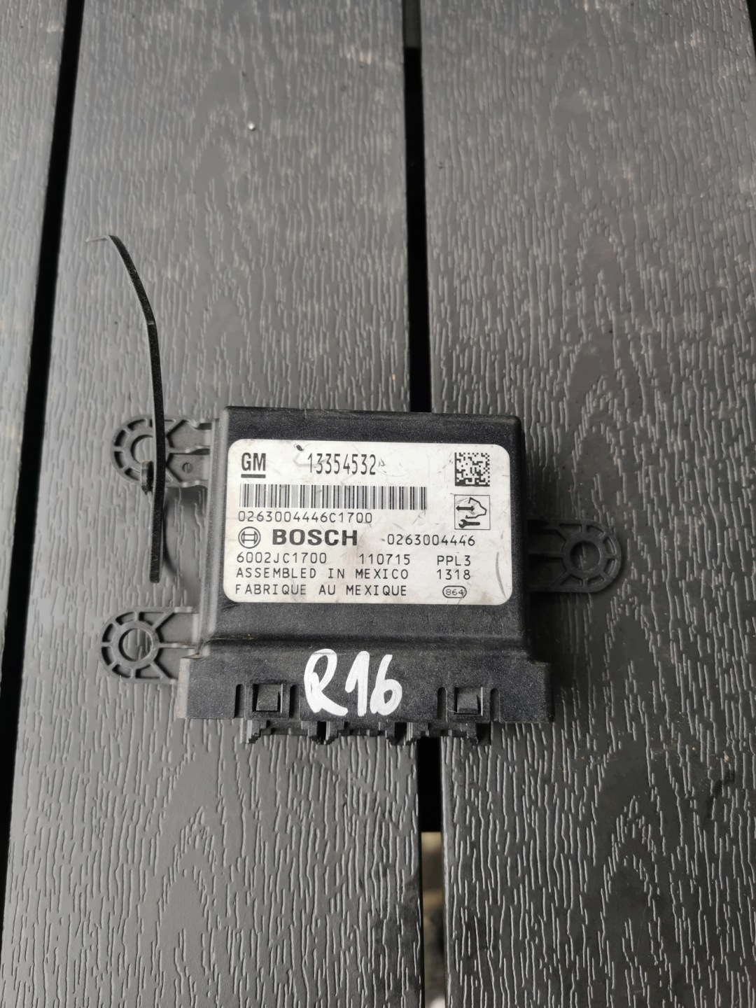 OPEL INSIGNIA B modulo Centralina CZUJNIKOW parcheggio 0263004446C1700