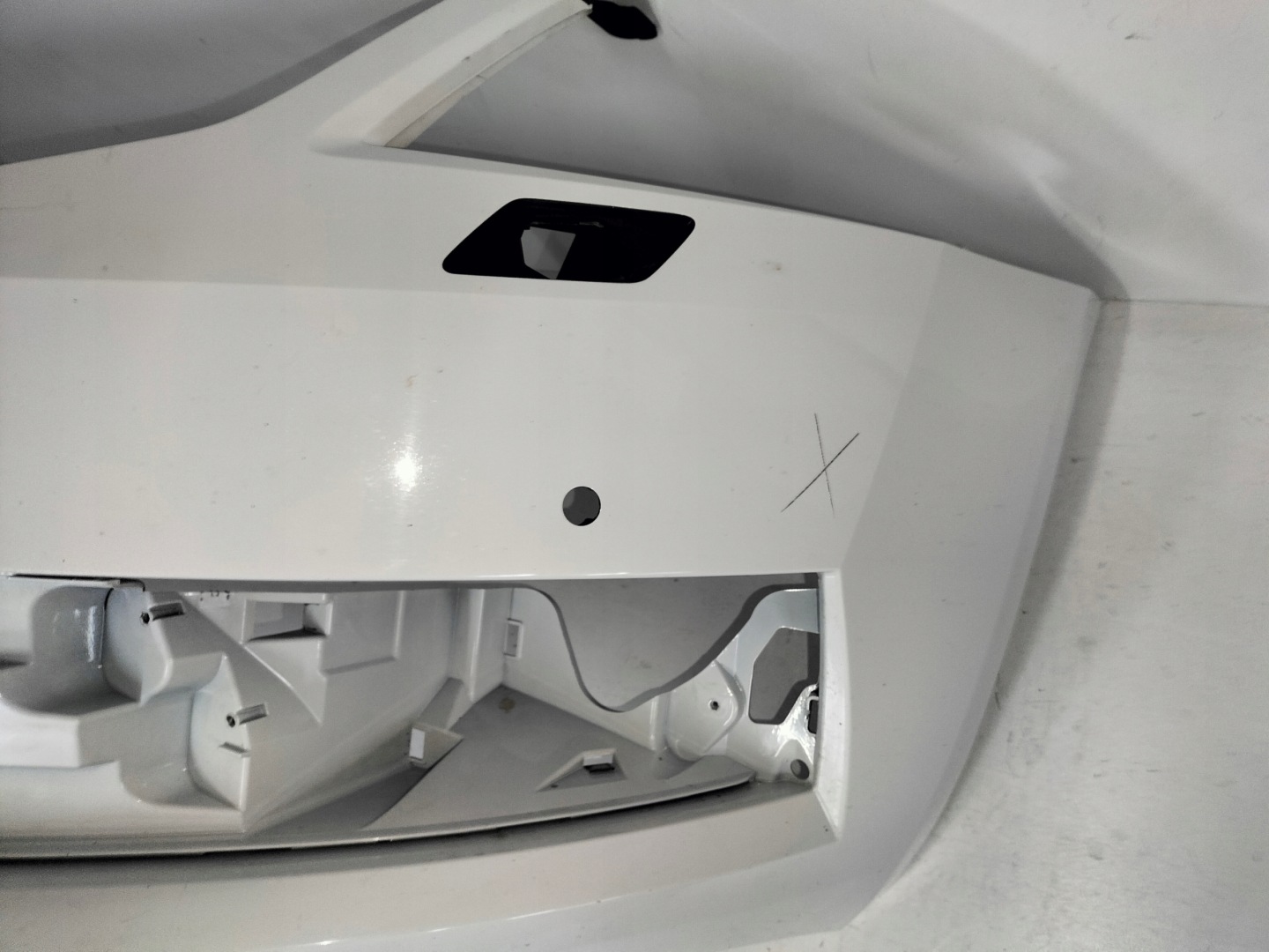 front bumper front SKODA OCTAVIA III LIFT 17