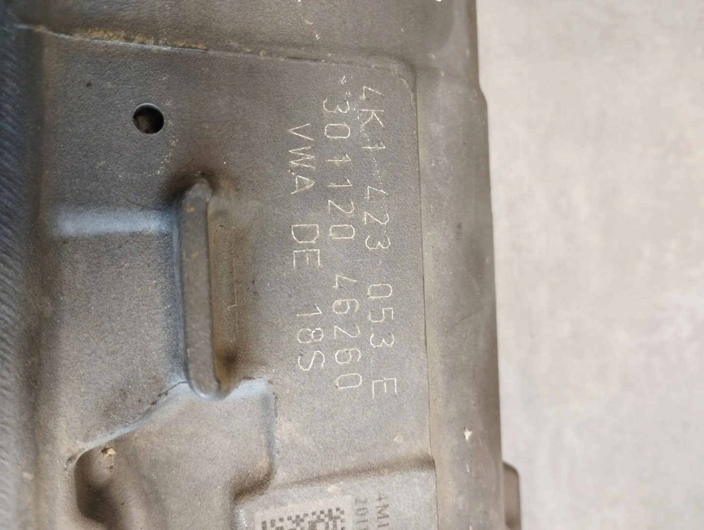 Audi A6 C8 4K control drag rod servo steering 4K1423053E