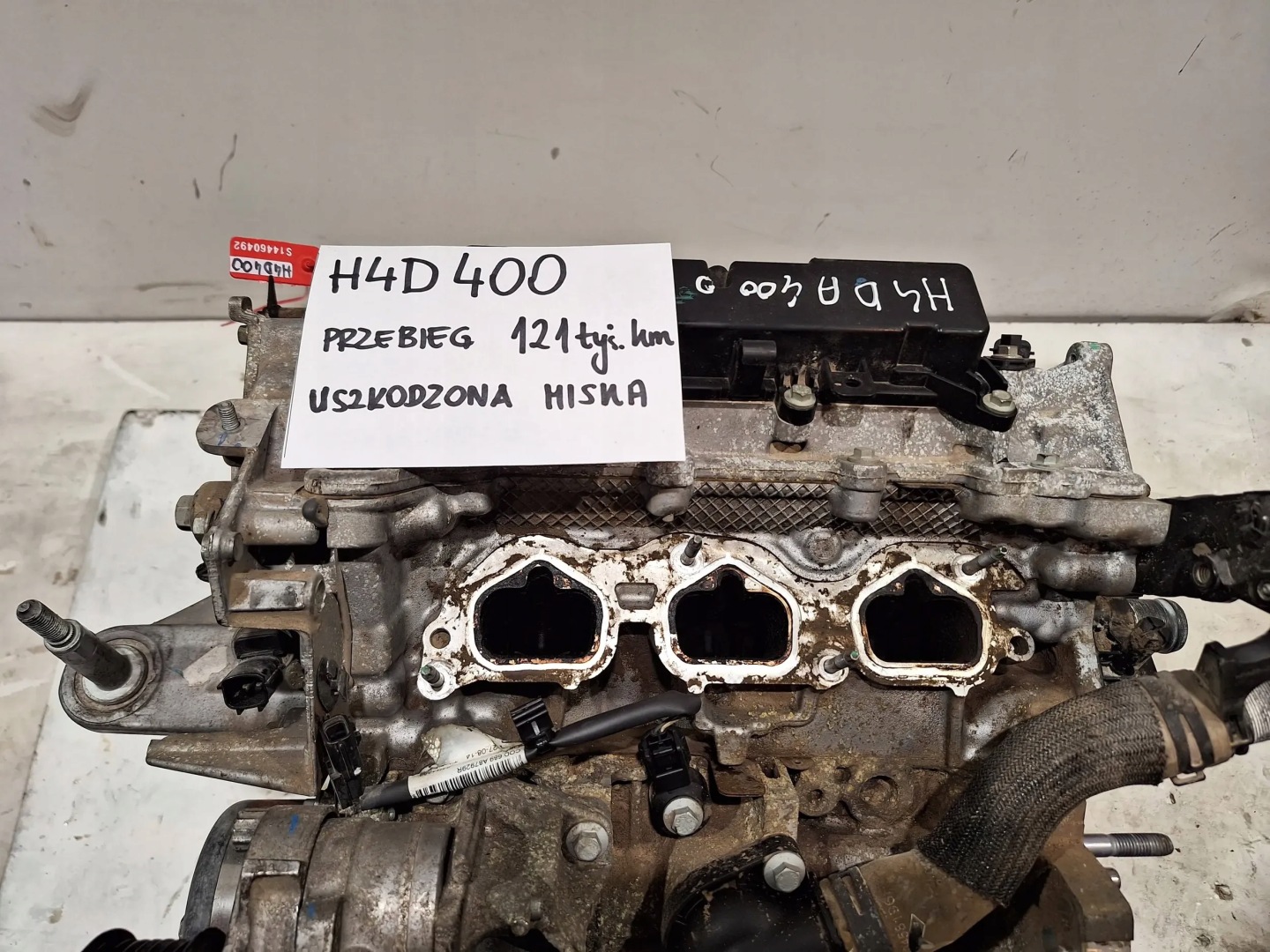 engine H4D400 Renault Twingo III 1.0 SCE 14