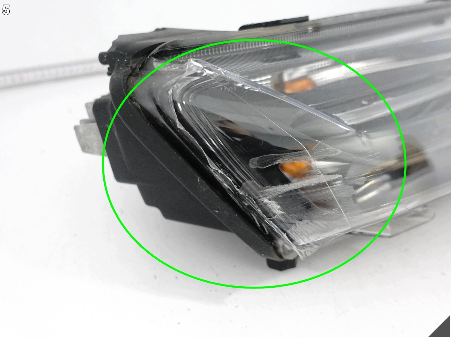 DACIA SPRING 21- light FULL LED DRL daytime running lights right front