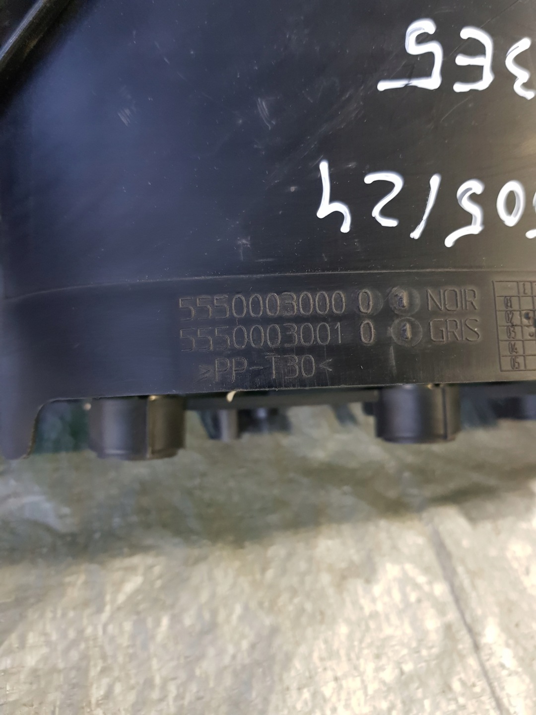 dials PEUGEOT PARTNER and FL 9646434280