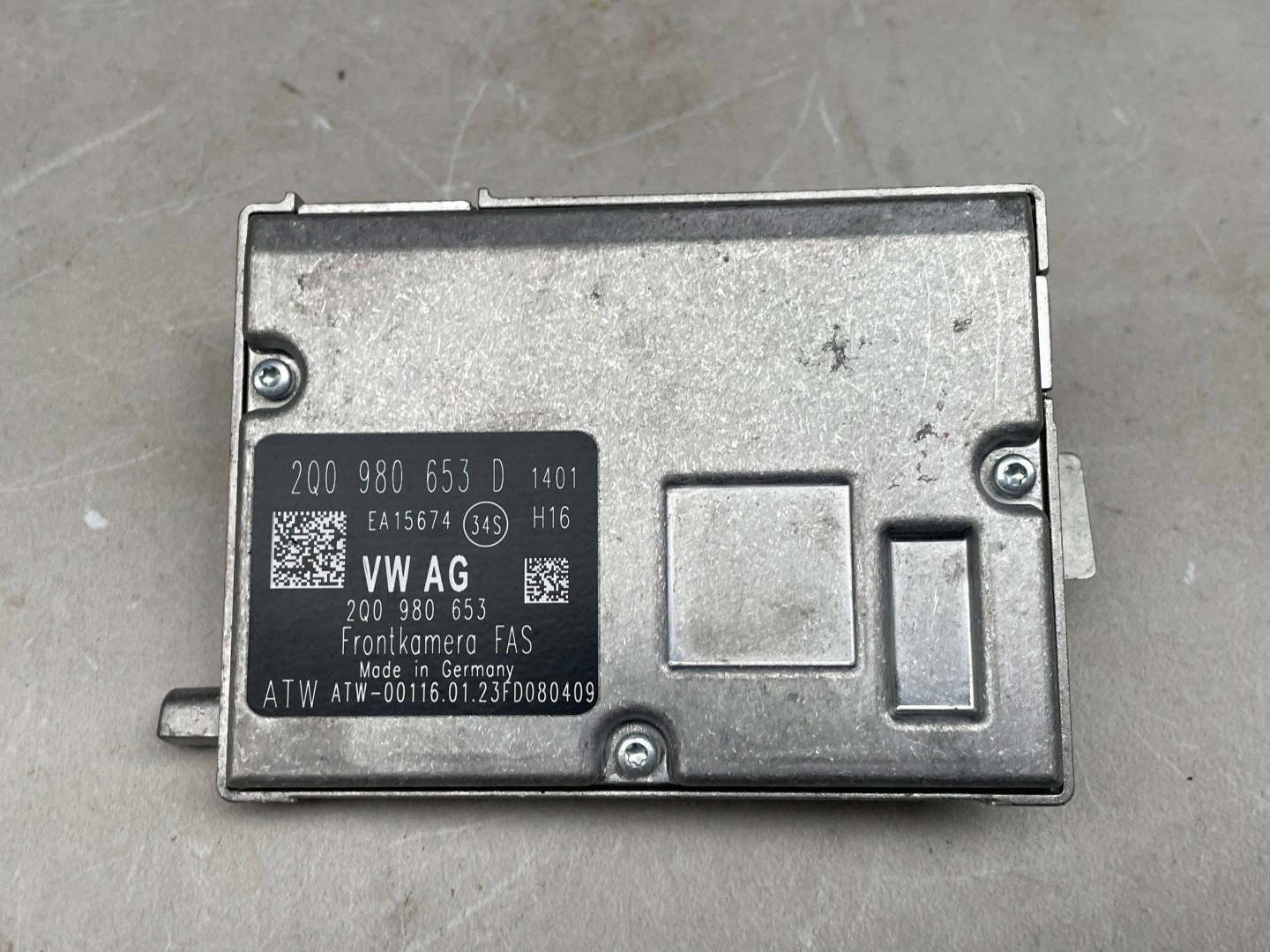 KAMERA avant vitres (ADAS) VOLKSWAGEN PASSAT B8 2Q0980653D @M