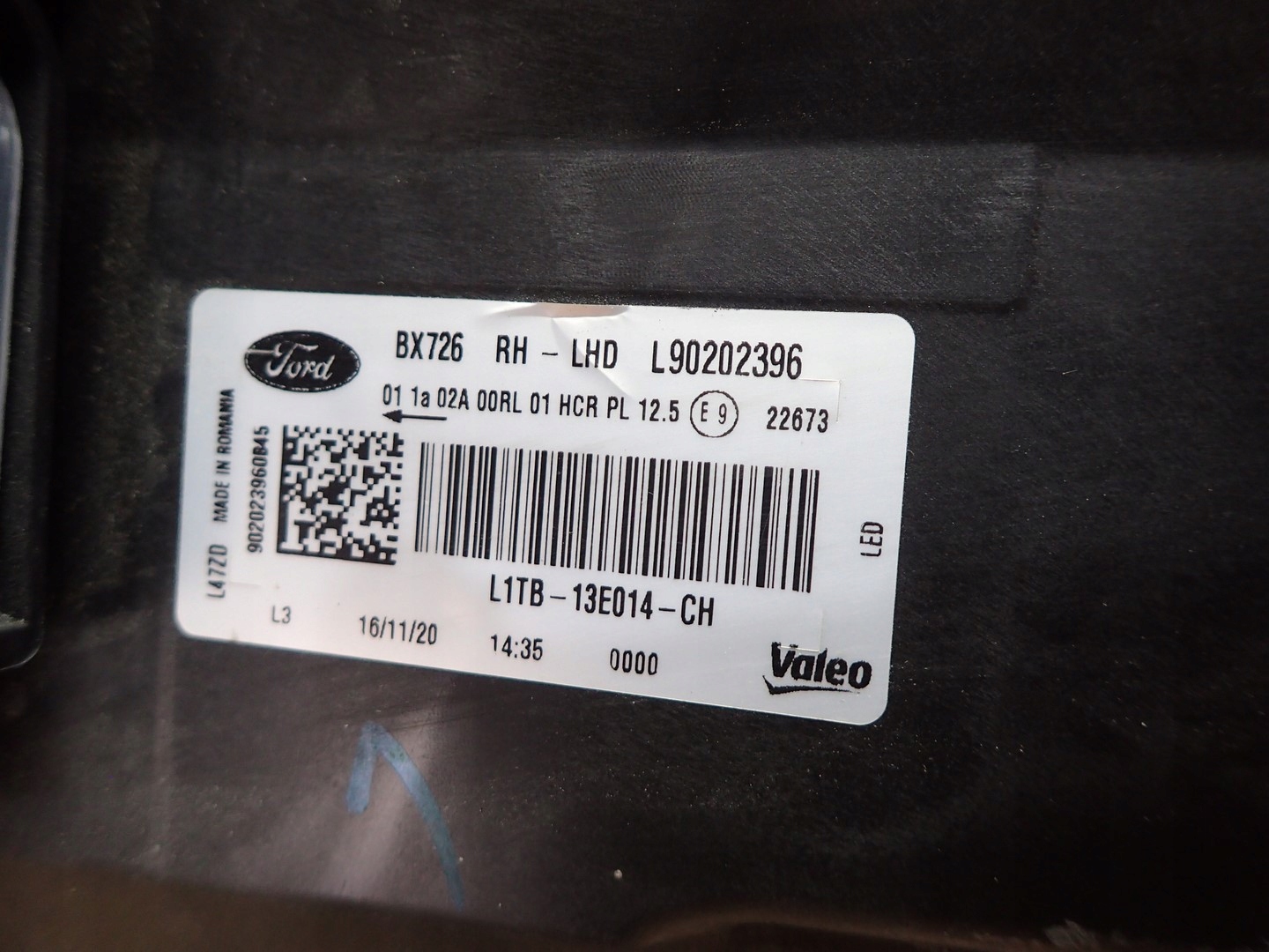 light right right FULL LED FORD PUMA MK2 II J2K