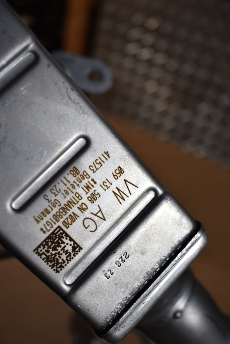 IDEALNY KPL. Abgaskuehler AGR EGR AUDI A8 D5 A6 C8 5.0 TDI 1