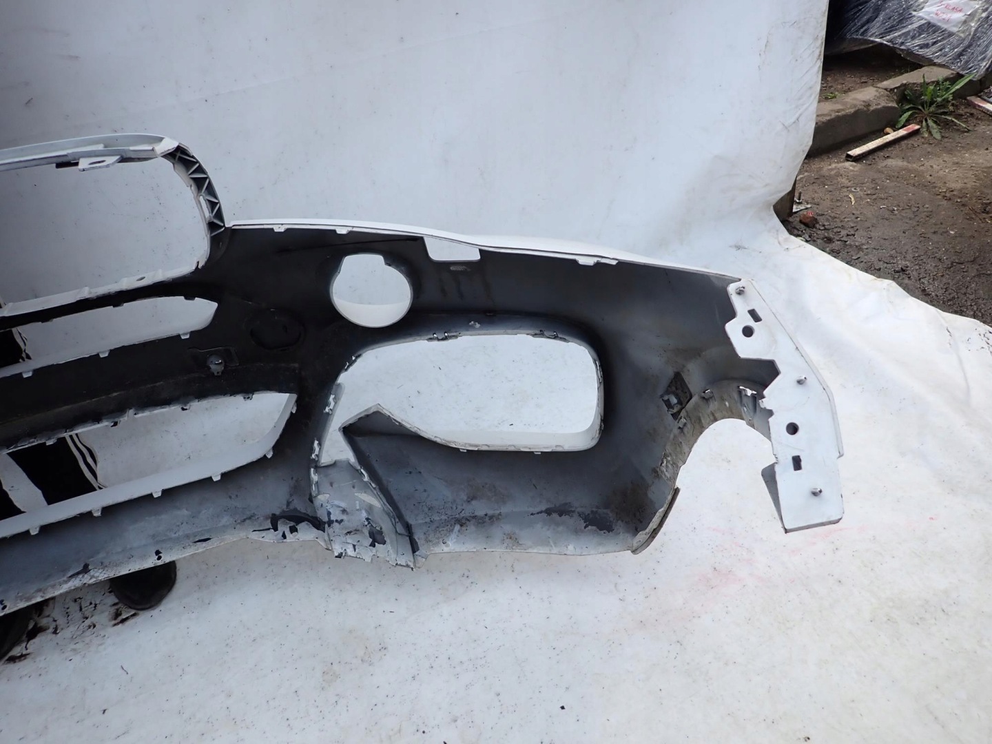 BMW X6 F16 m-packet 14-19 bumper front front washer PDC