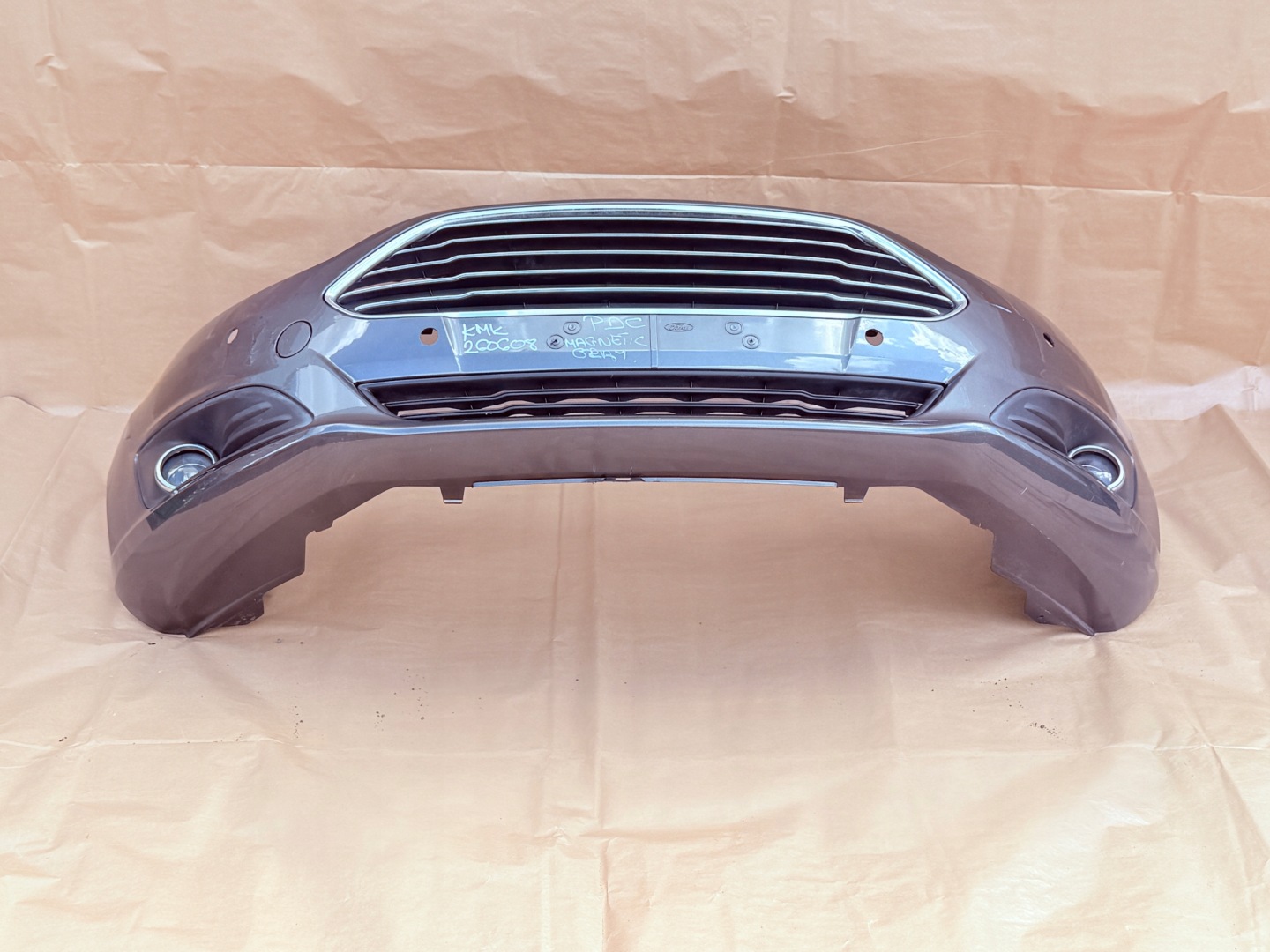 FORD FIESTA MK7 LIFT 2012-2017 bumper front MAGNETIC GRAY original