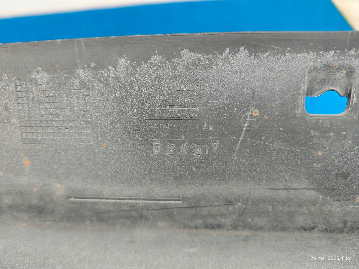 BMW 3 E90 E91 m-packet right moulding threshold threshold 7906508 DN115