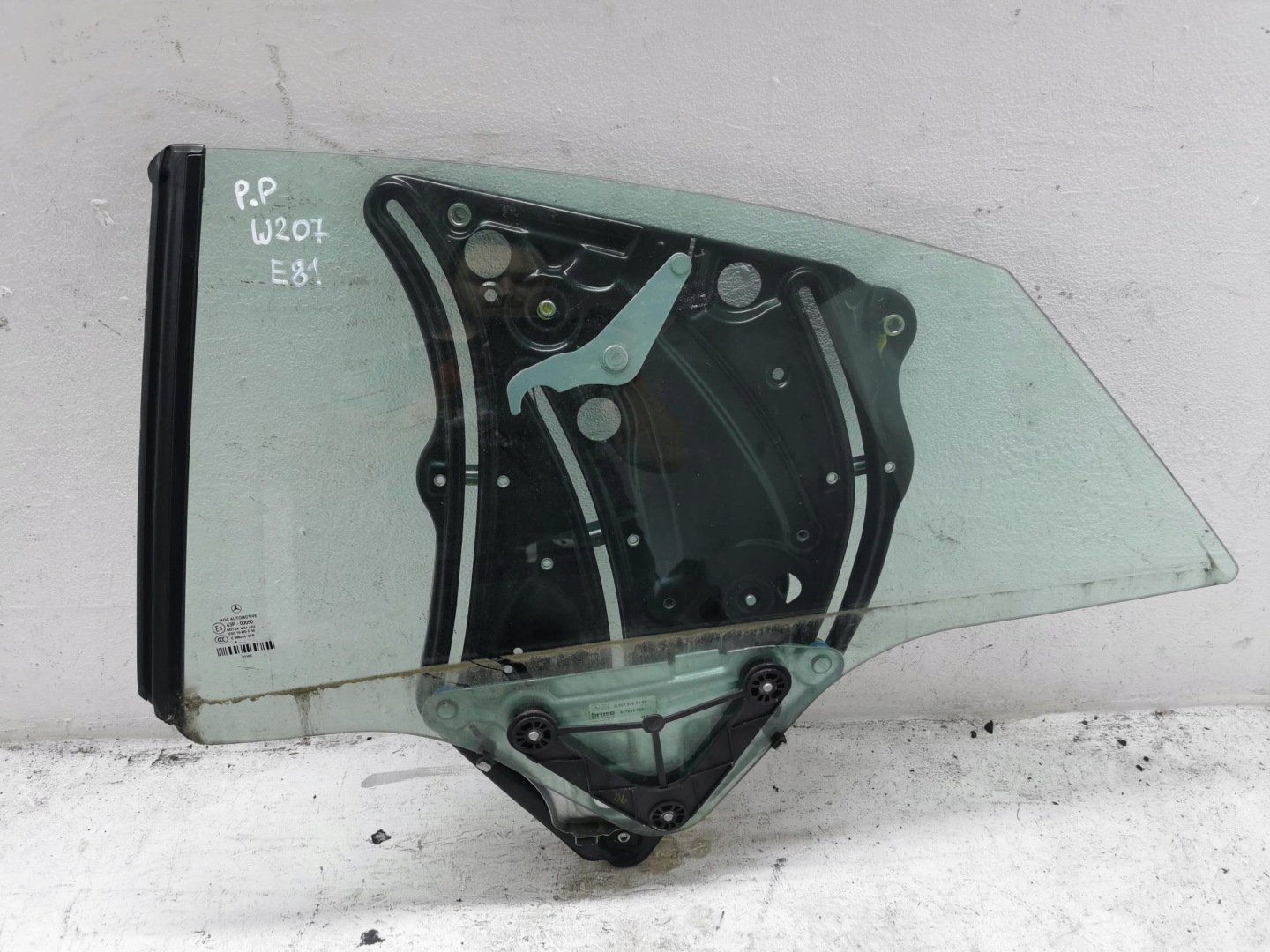 mechanism window left rear part MERCEDES E-class W207