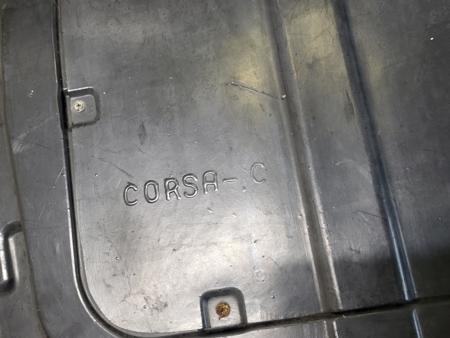 cover lower chassis cover below engine OPEL CORSA C replacement
