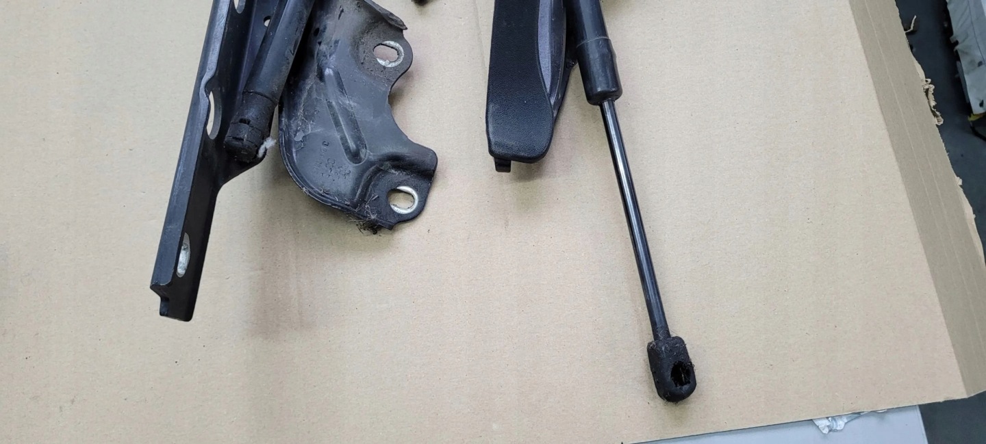A6 C7 4G hinge bonnet hinges left right 2X LY8X A7 4G