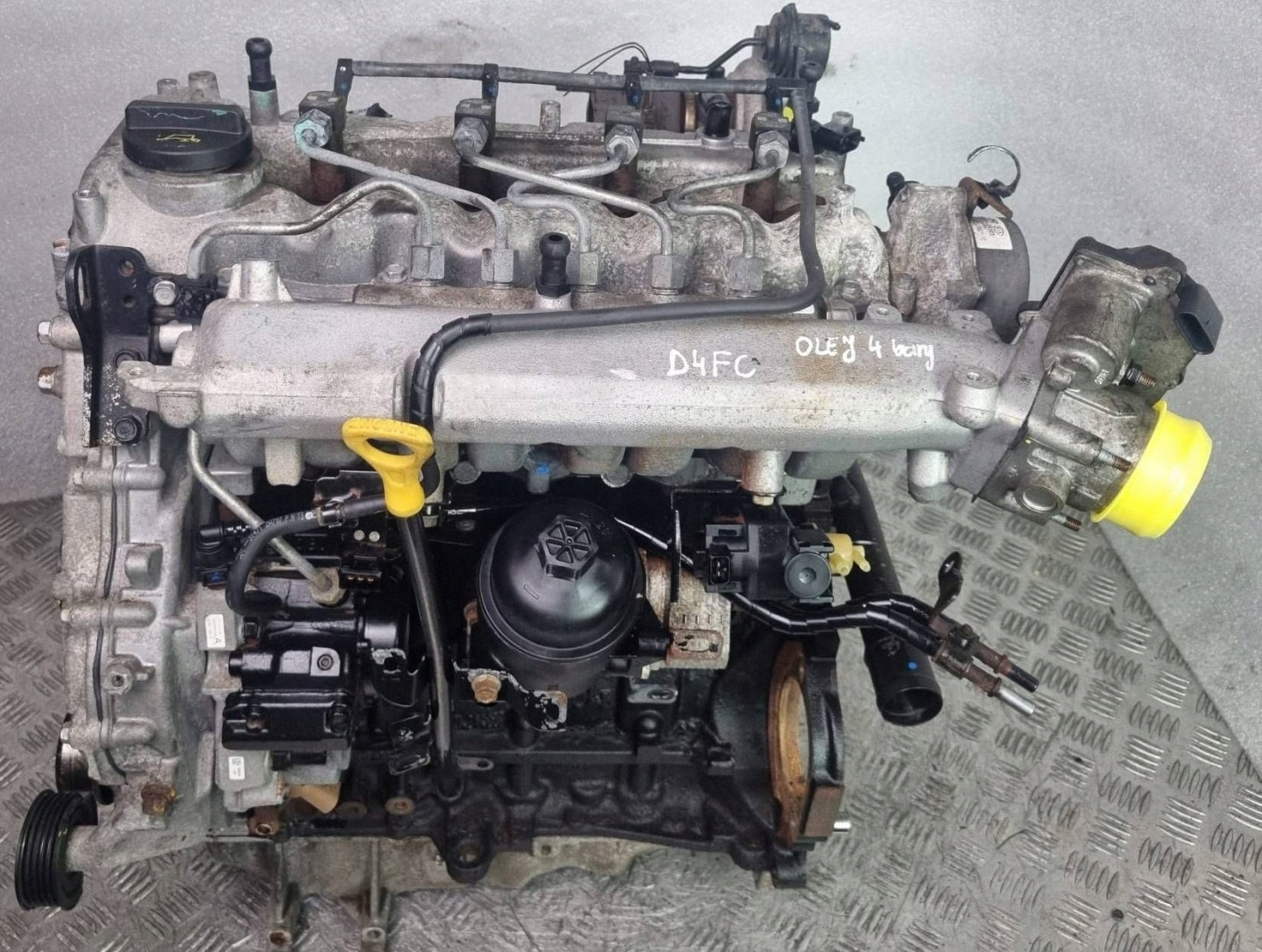 engine complete HYUNDAI ~ KIA 1.4 16V CRDi 75/90KM D4FC 89TYS MIL @