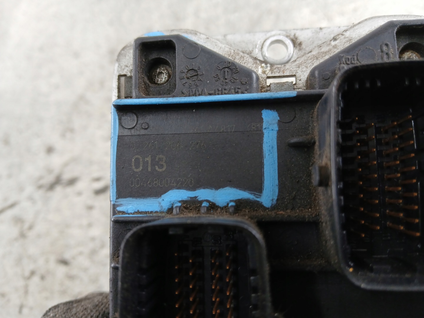 FIAT BRAVA BRAVO 1.2 control unit of the engine 0261206276