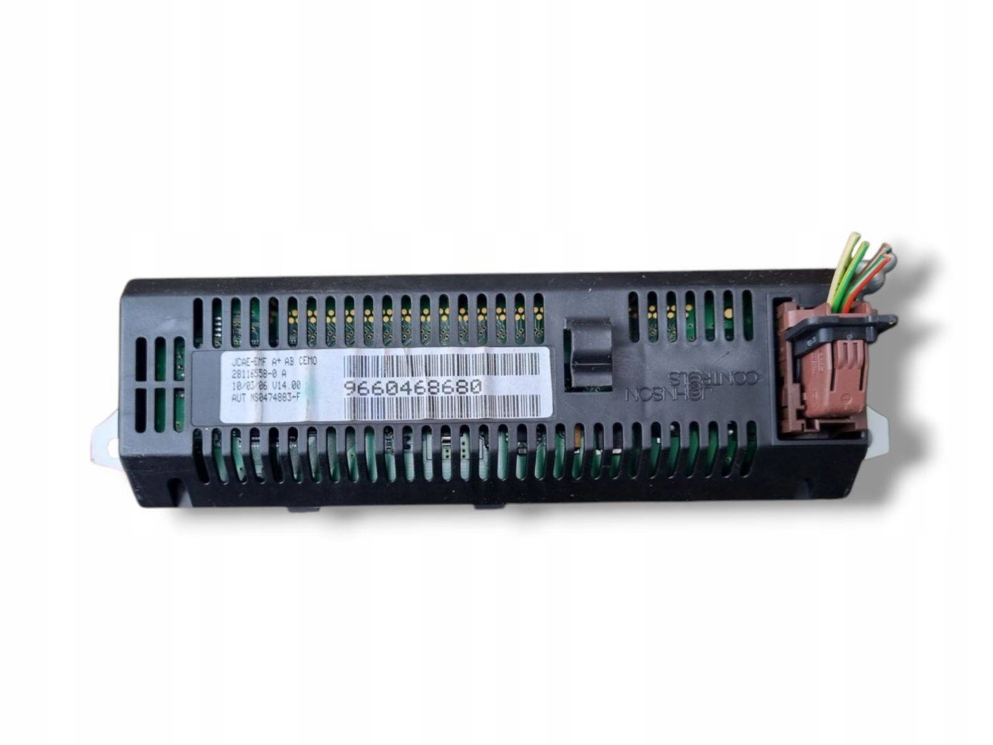 display Citroen C4 2006 9660468680