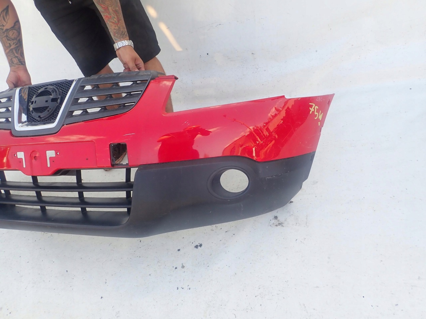 NISSAN QASHQAI and 1 06-10 bumper front front