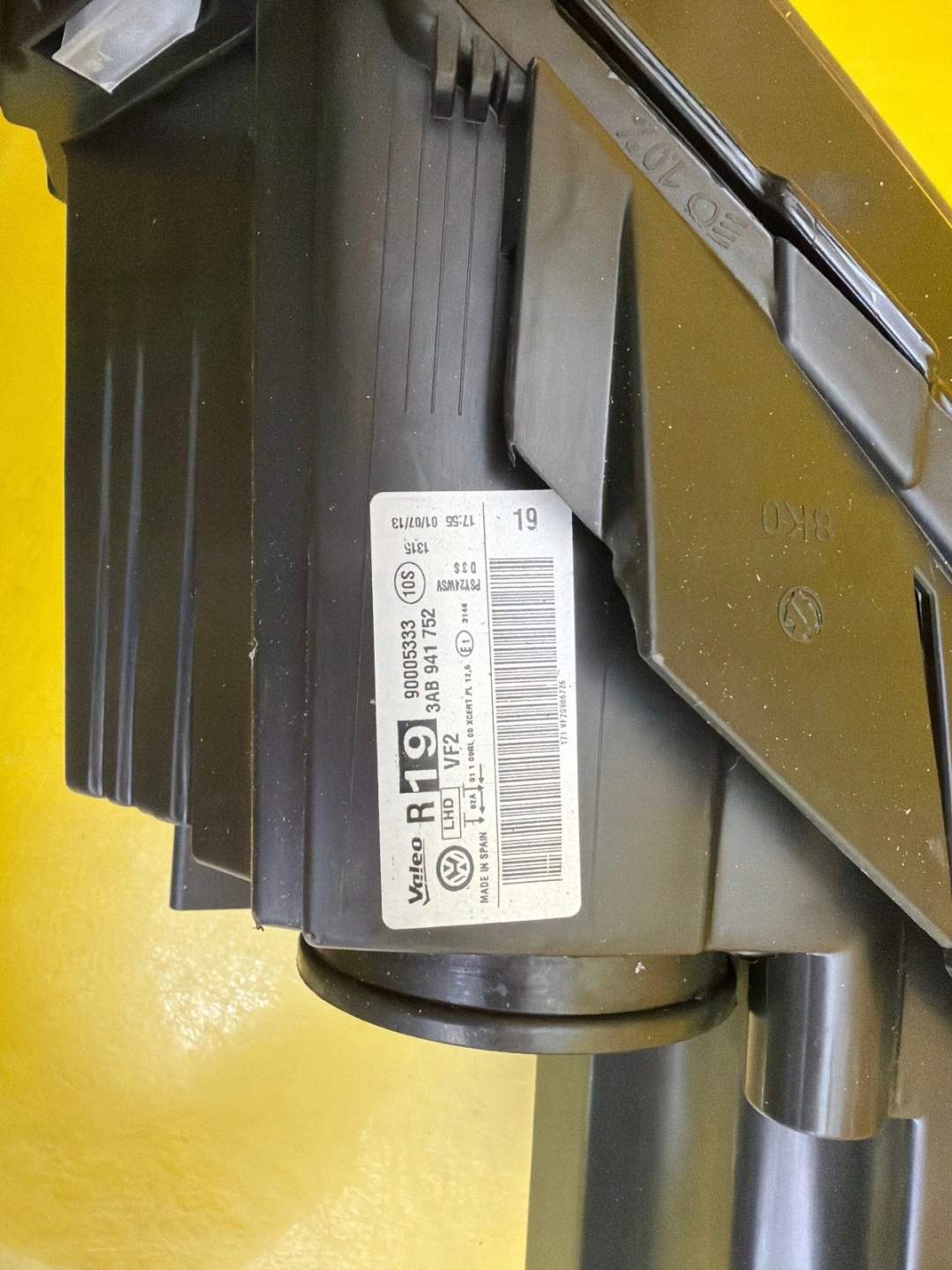 light right VW Passat B7 Xenon Led 3AB941752