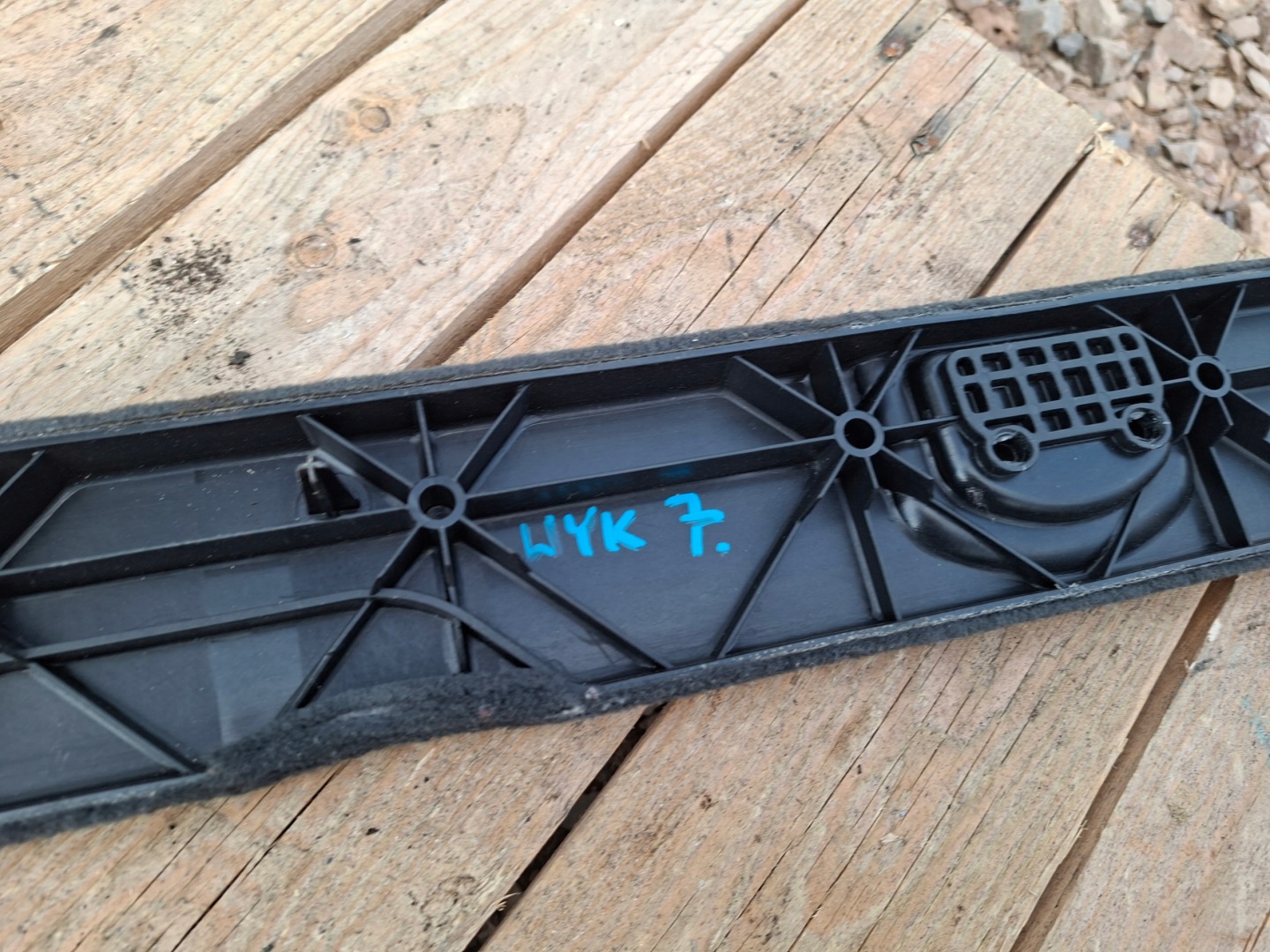 moulding boot left AUDI Q7 4L 4L0861488