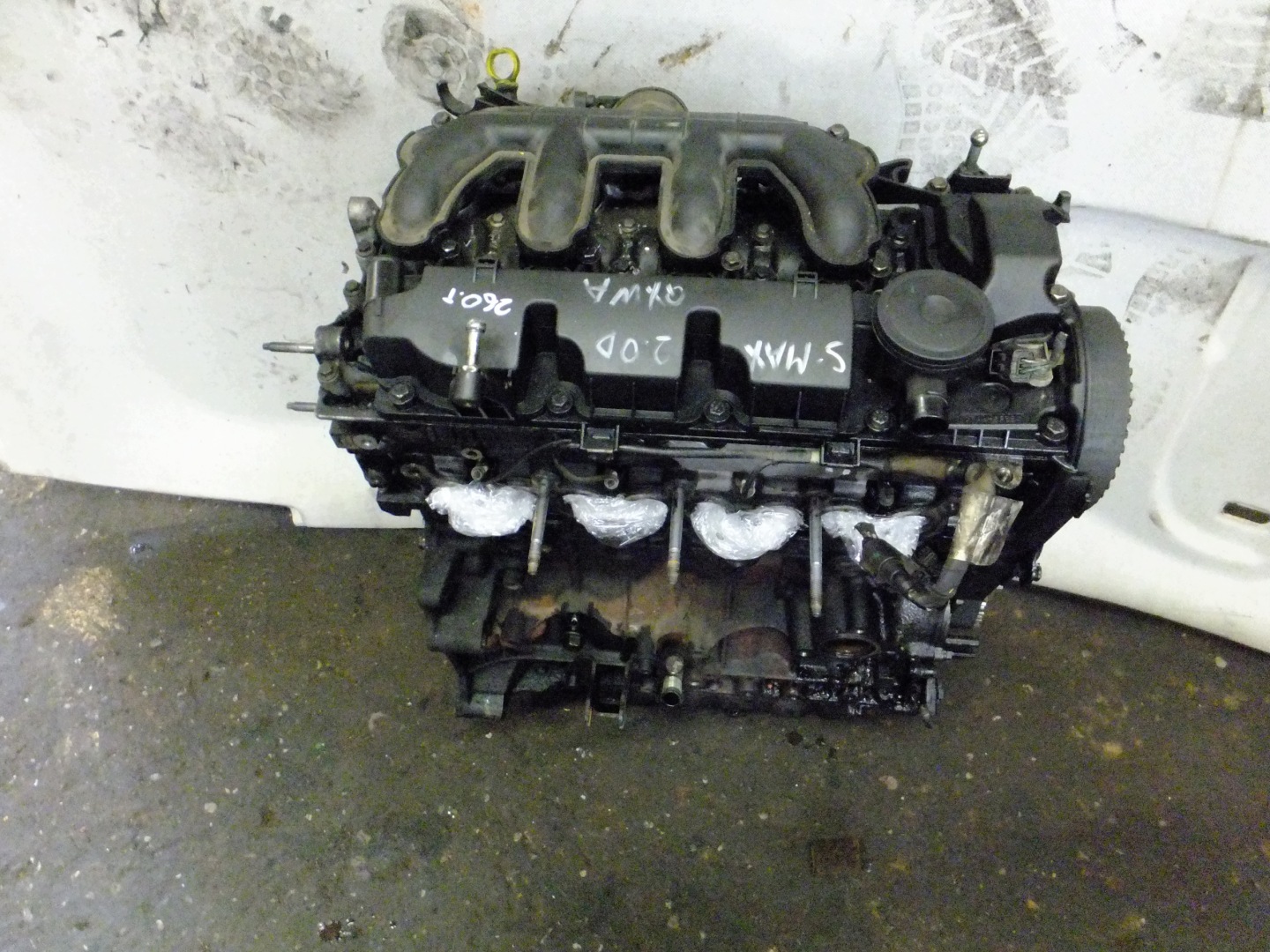 engine ford s-max mk1 2,0 tdci QXWA 2009r