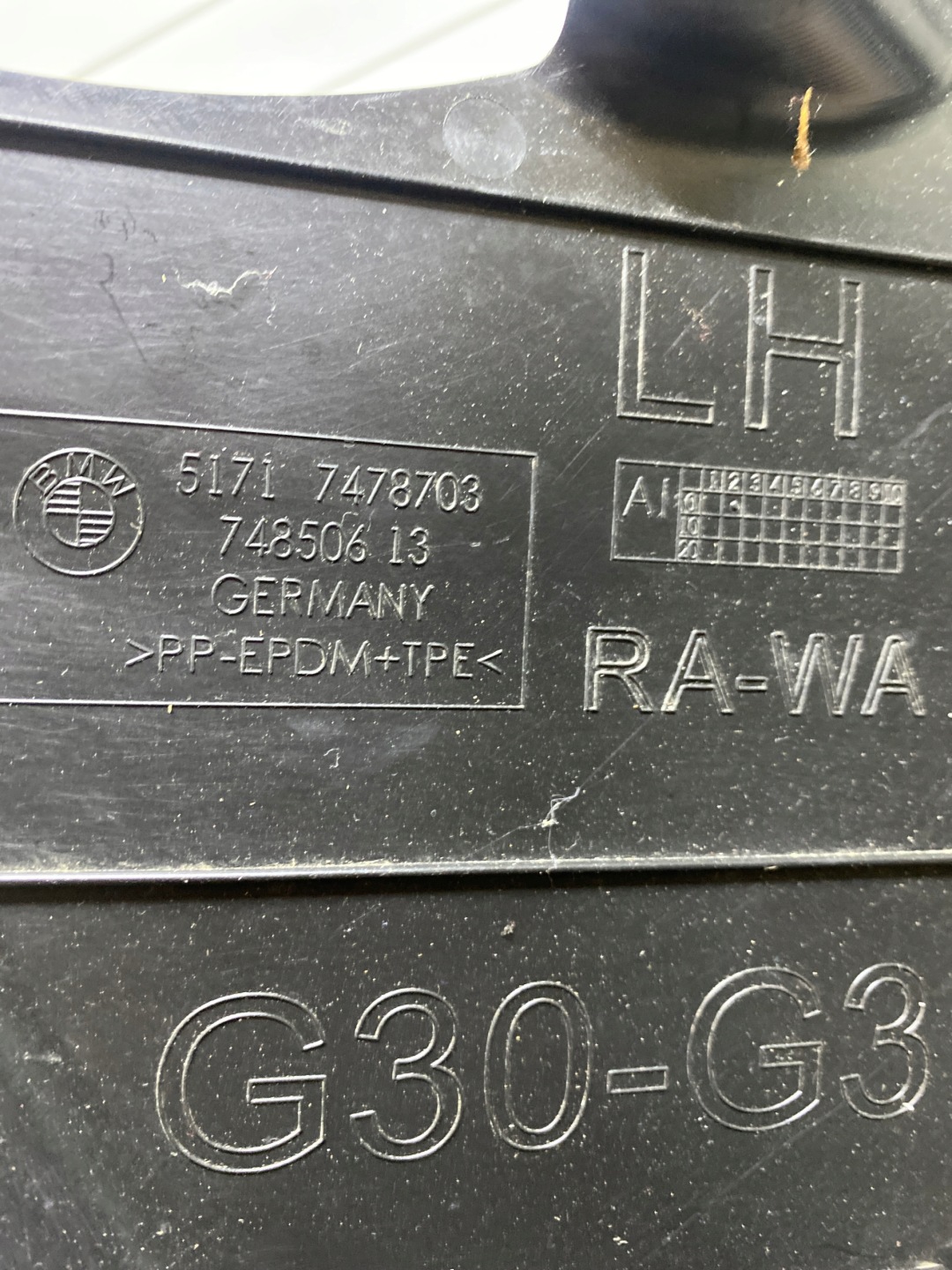 Radschale links BMW 5 G30 G31 7478703