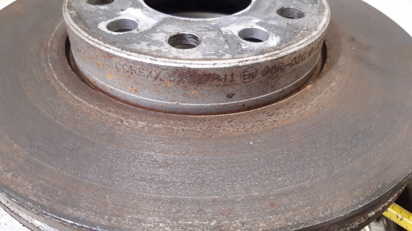 discs plates front Corexx Audi A3 8P