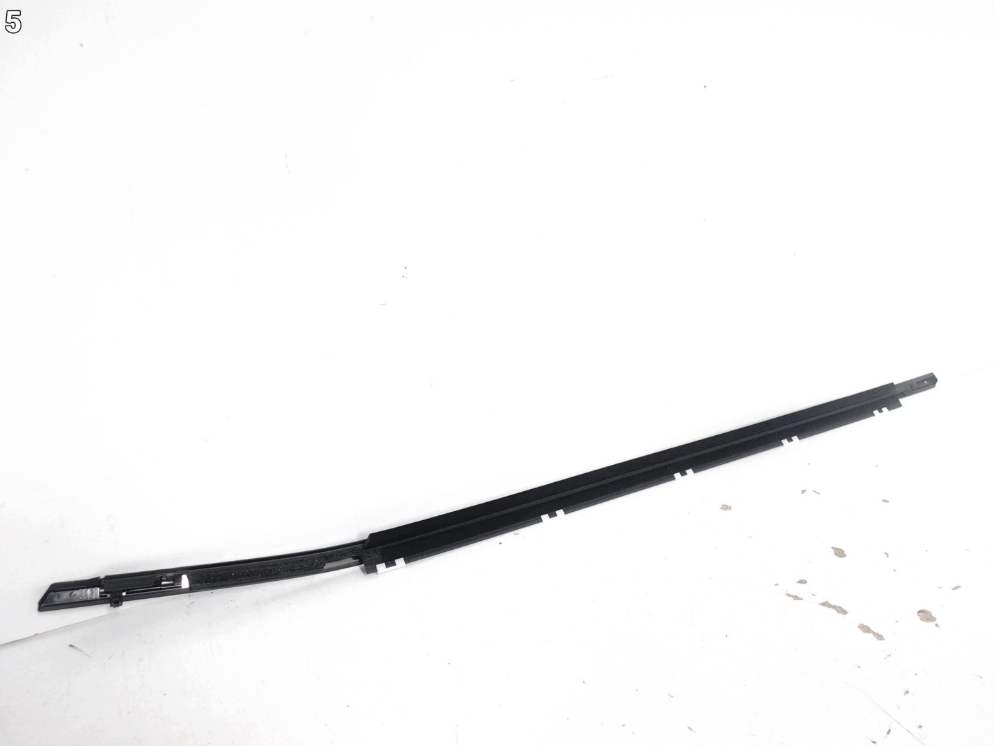 LEXUS NX II 2 AZ20 21- moulding dust windows door right front BLACK ORG