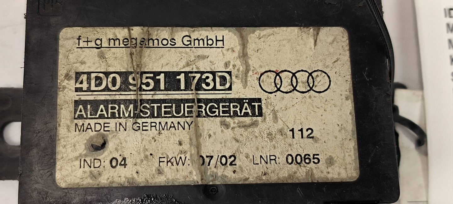 module ALARMU 4D0951173D AUDI A6 C5