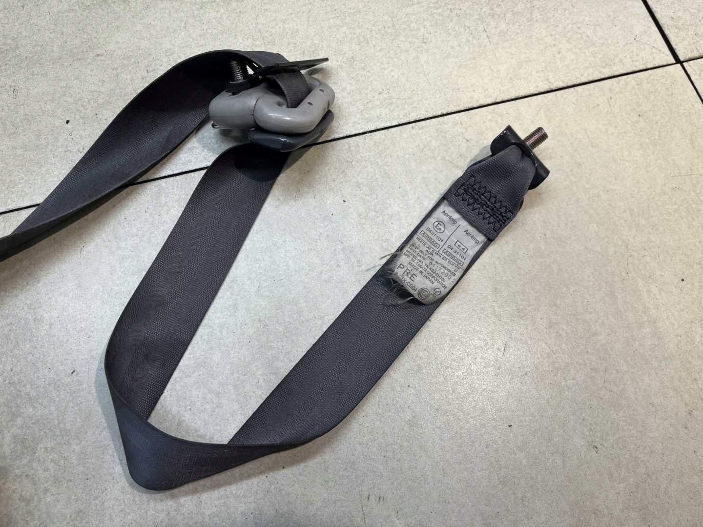 tension belt safety left front MAZDA MPV 2.0 D