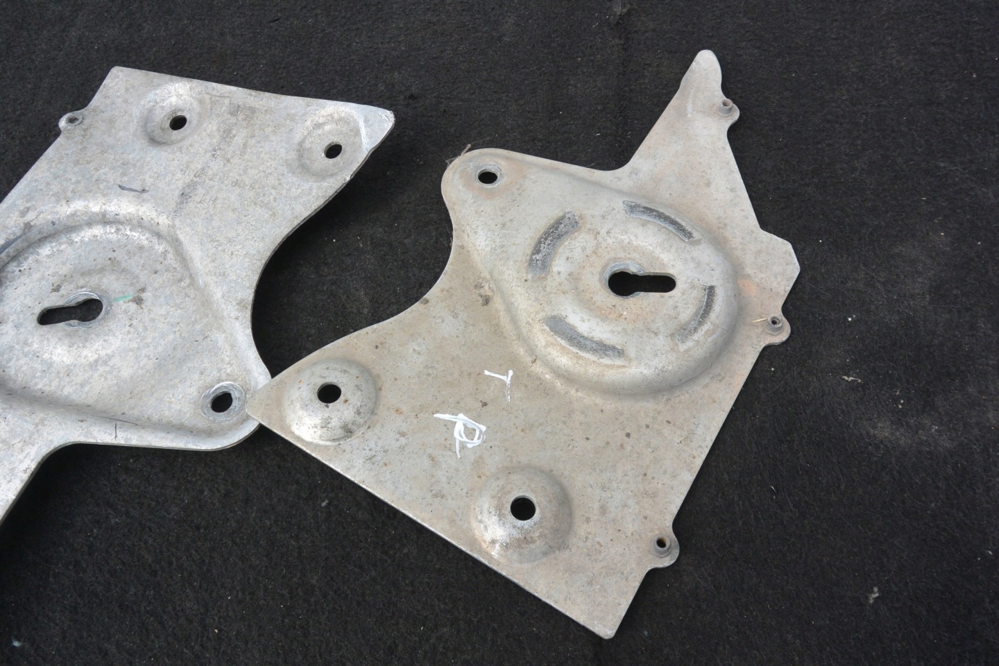 cover console siders rear part KPL TESLA MODEL S 12-16