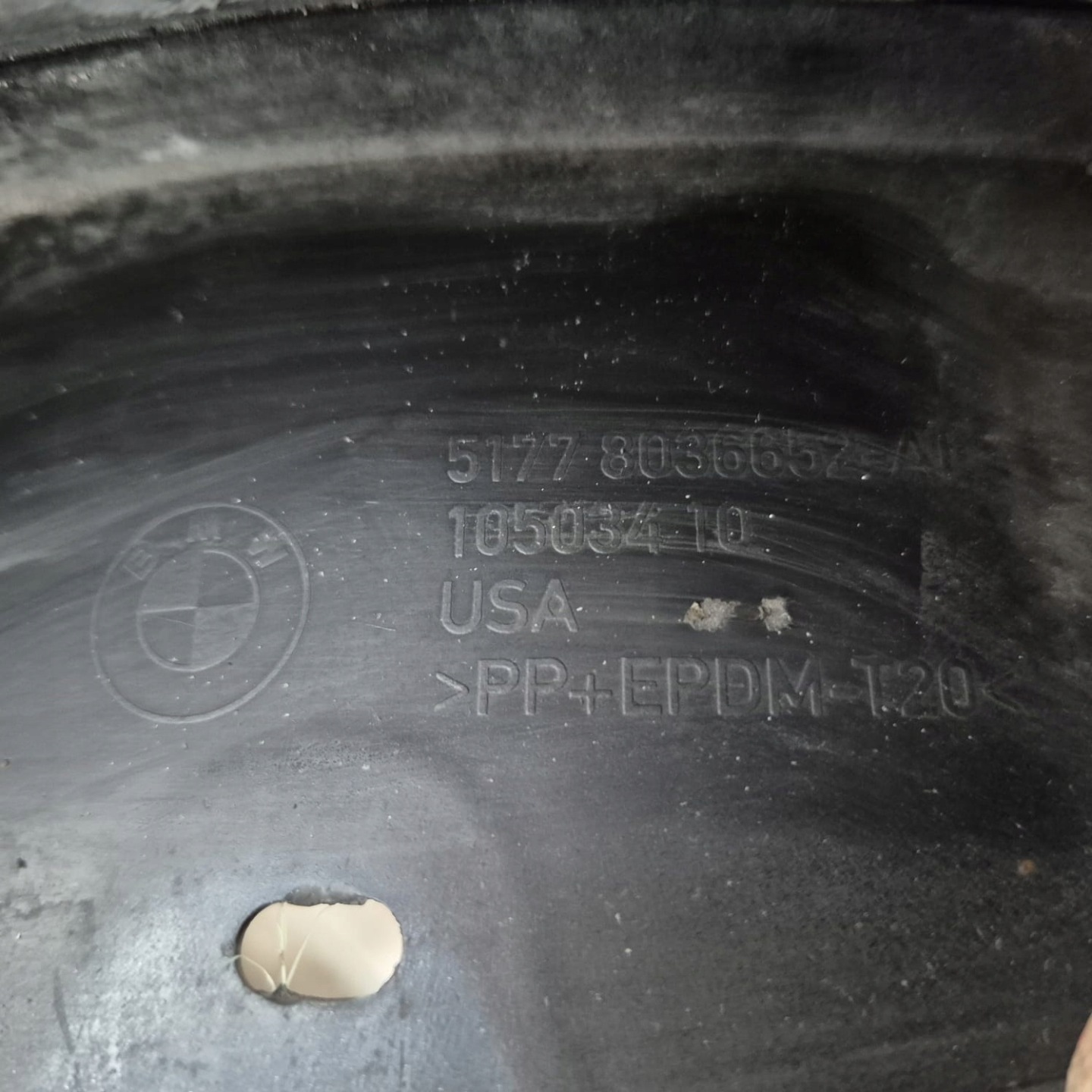 BMW X5 E70 m-csomag 06-13 lista fedél jobb far