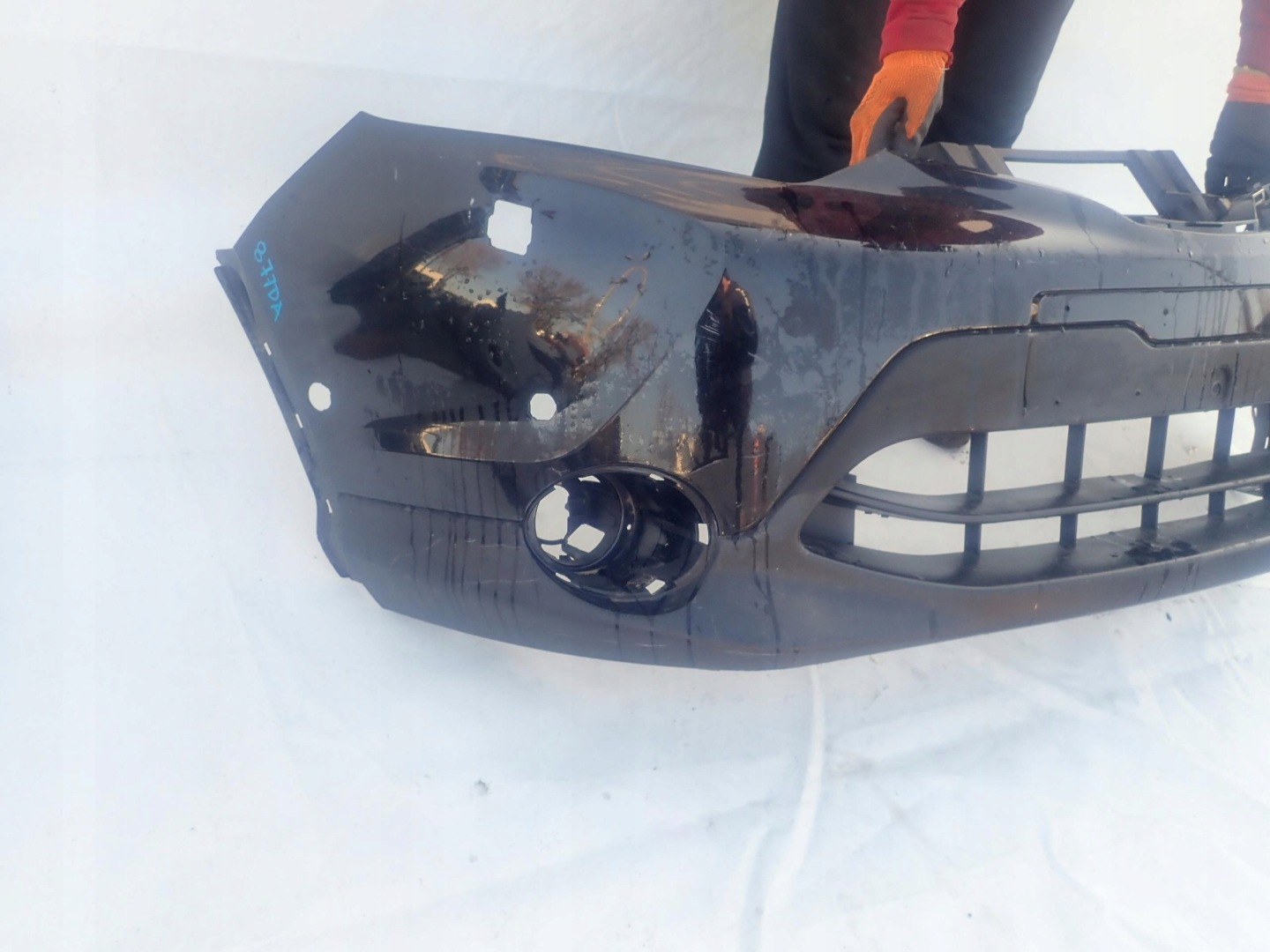 NISSAN QASHQAI II 2 13-17 bumper front SPR 6PDC