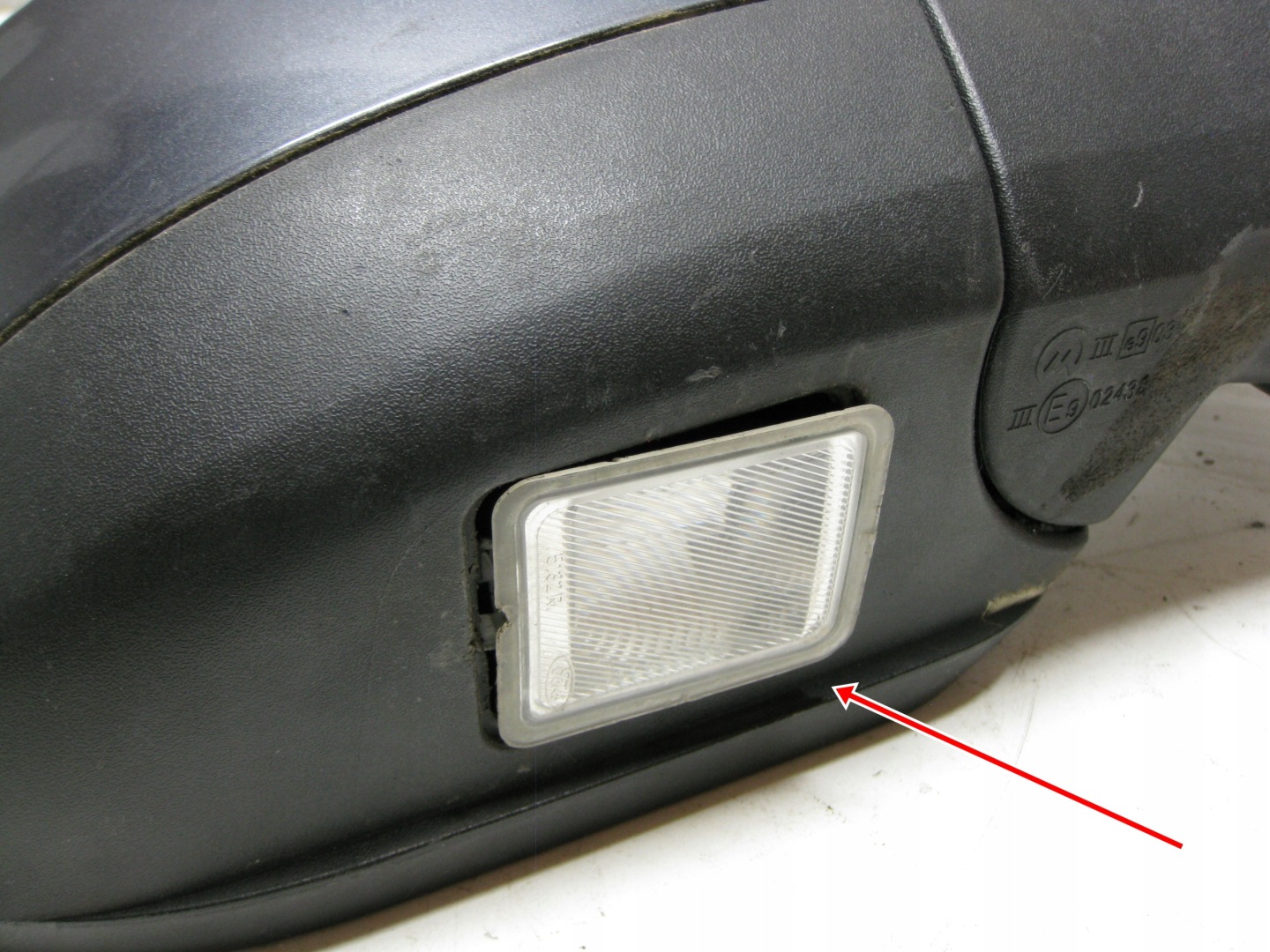 FORD MONDEO MK4 KOMBI 08R mirror right 12 PIN EU