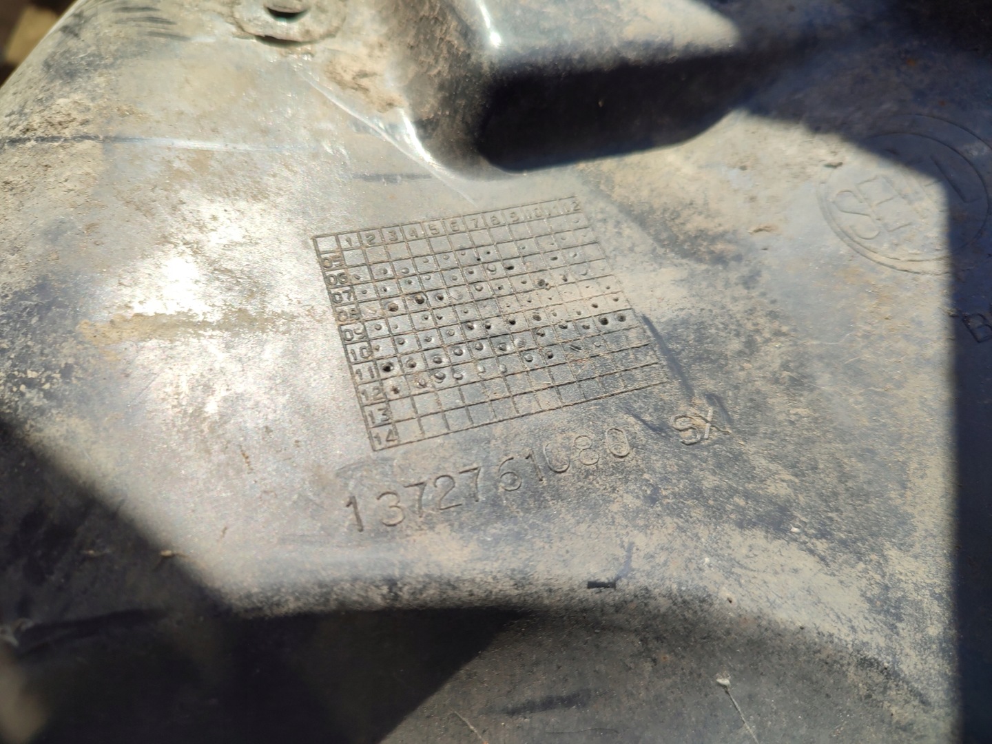 mudguard left front left front FIAT DUCATO II 1372761080