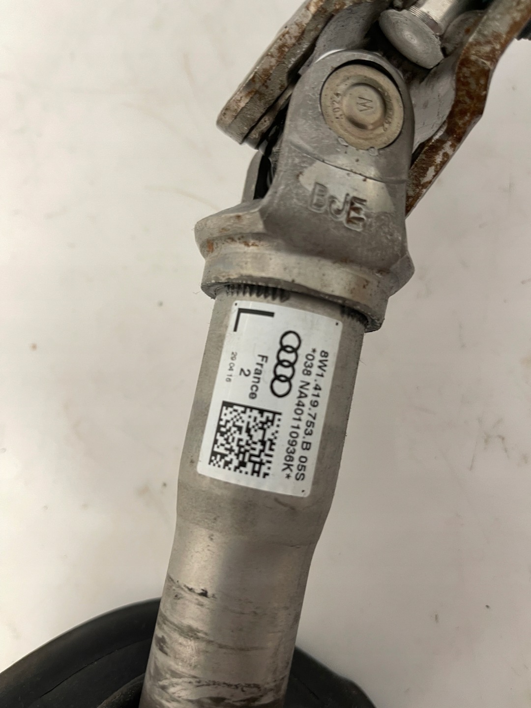AUDI A4 B9 volantová tyč kříž 8W0419502F 8W0419502D