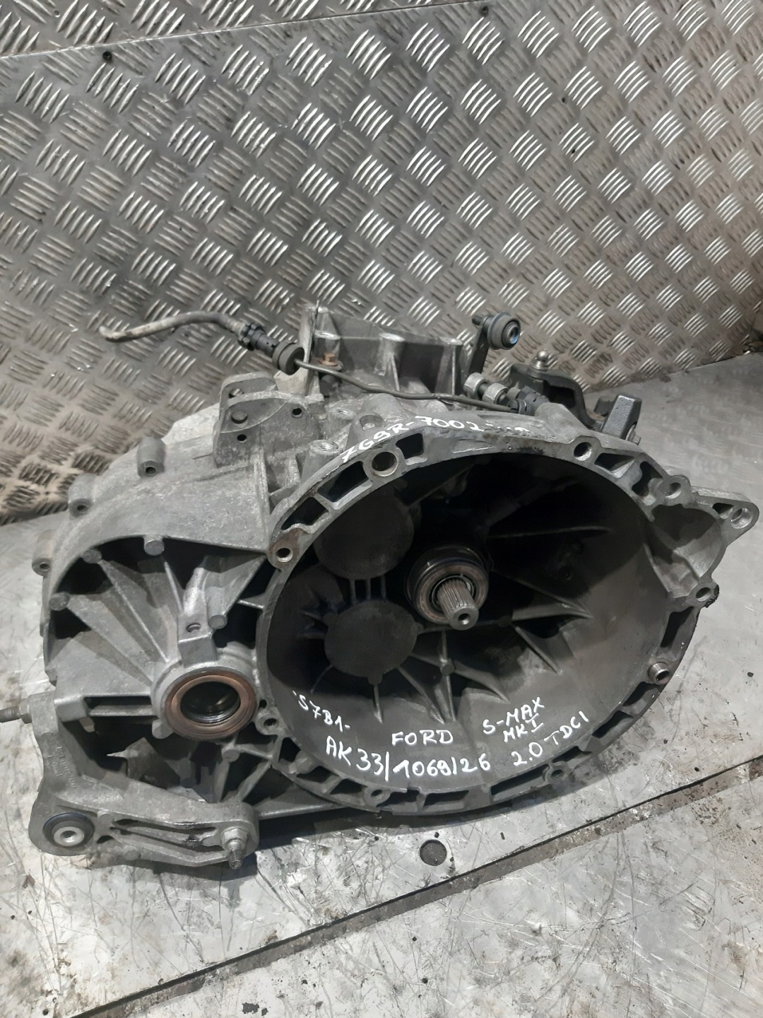 gearbox, 7G9R-7002-UB FORD S-MAX MK1 2.0 TDCI