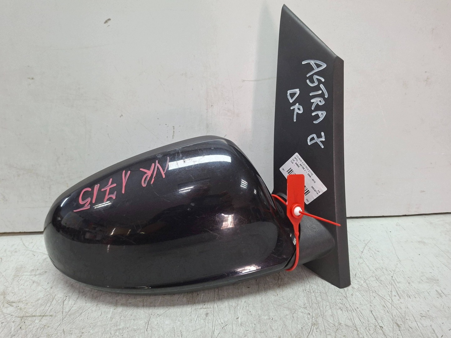 mirror right 5 vertical OPEL ASTRA J 2009