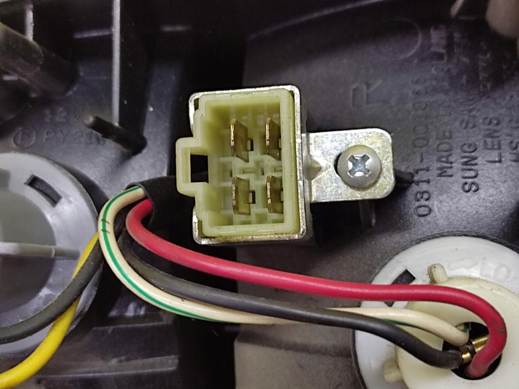 DAEWOO LANOS light right rear part