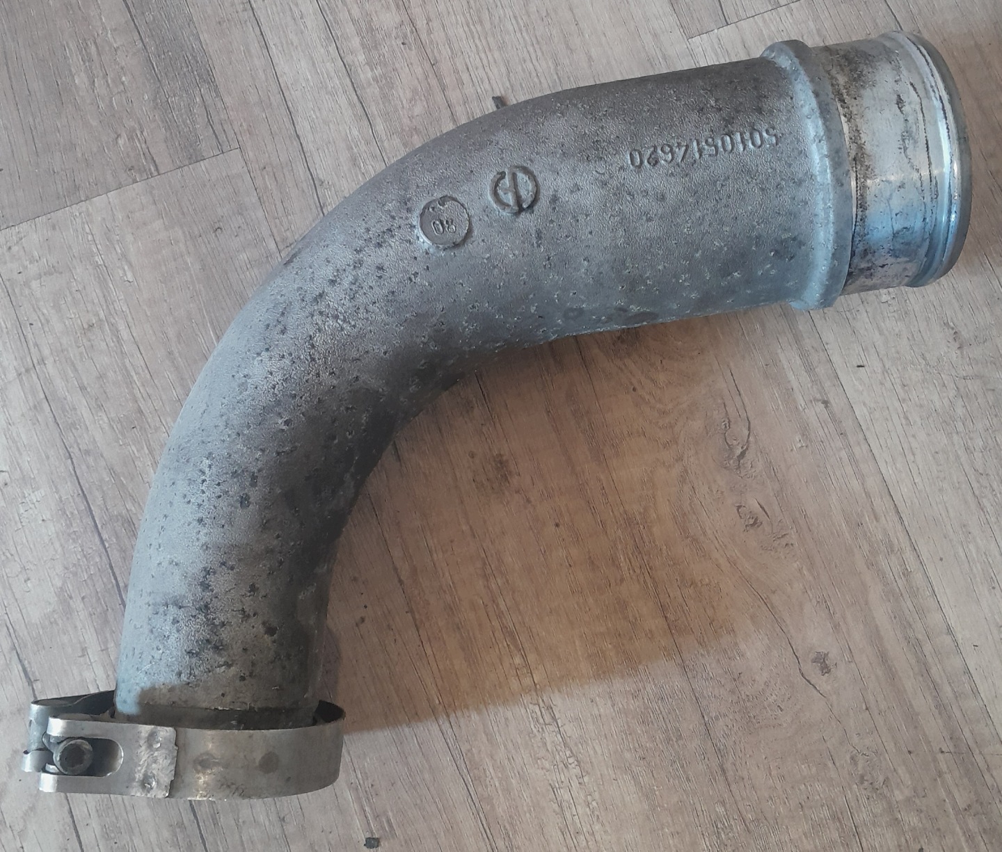 rohr Turbolader luft Renault Magnum dxi