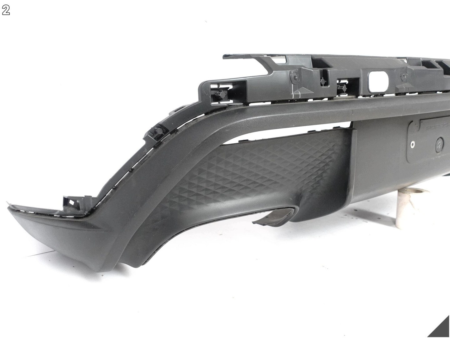 PORSCHE MACAN 95B GTS (II LIFT) 21- bumper SPOILER diffuser accessories rear part